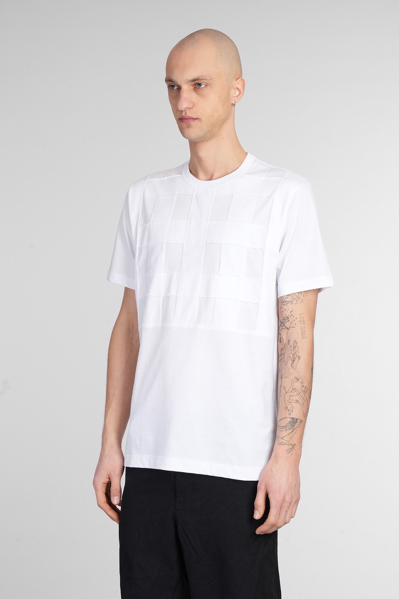 Comme des Garçons Shirt T-shirt In White Cotton | italist