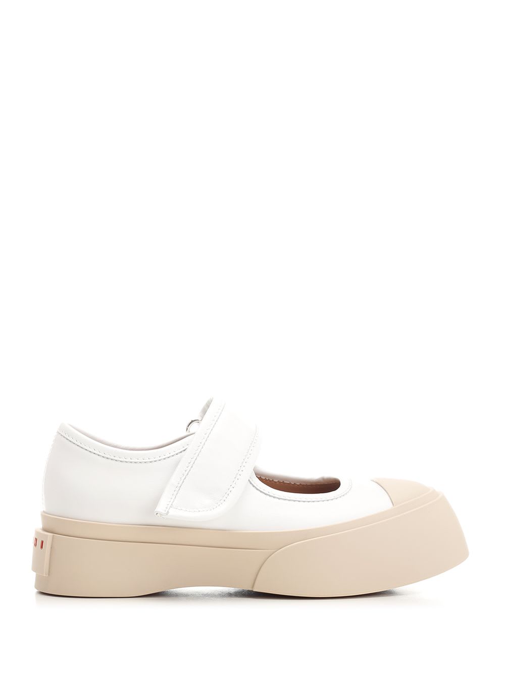 スニーカー MARNI SS25 PABLO MARY JANE (SNZW003120PR695 00N20) MARNI - Women Leather Pablo Mary Jane Sneakers – Atelier New