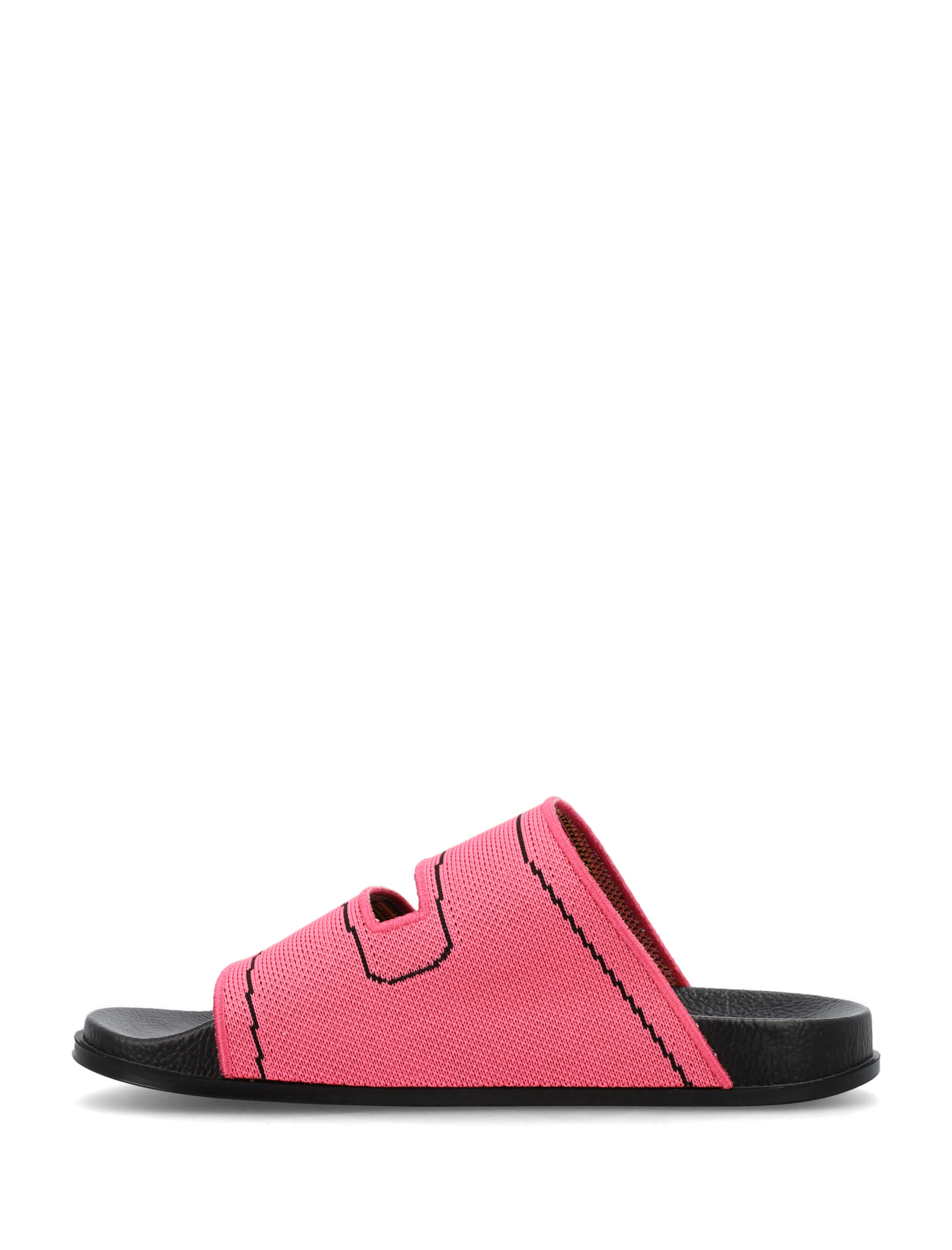 pink slides with two straps