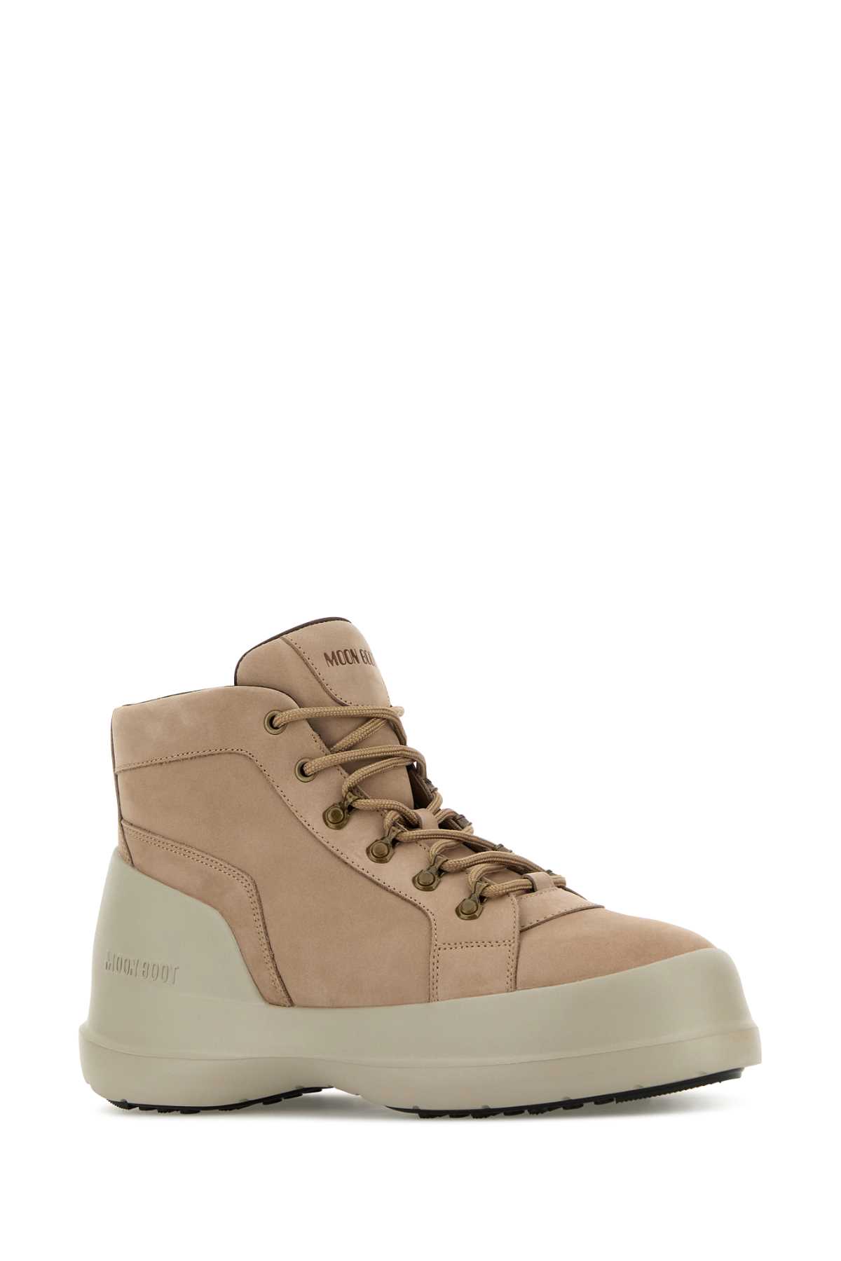 スニーカー MOON BOOT Dove grey nabuk Luna Trek sneakers (2480070 L003) Moon Boot Antiqued Pink Nabuk Luna Trek Sneakers | italist