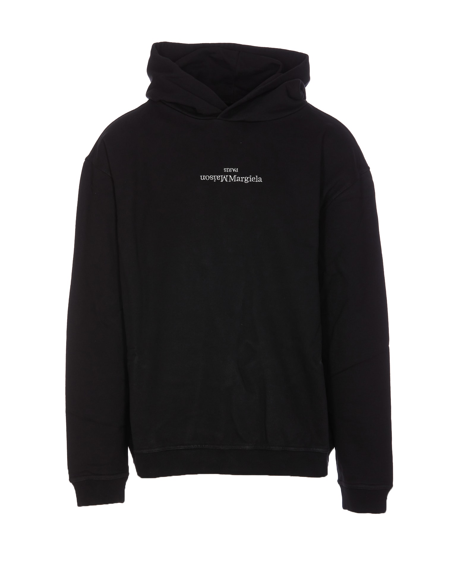 【送関込】Maison Margiela☆Embroidered logo hoodie Maison Margiela Logo Hoodie | italist