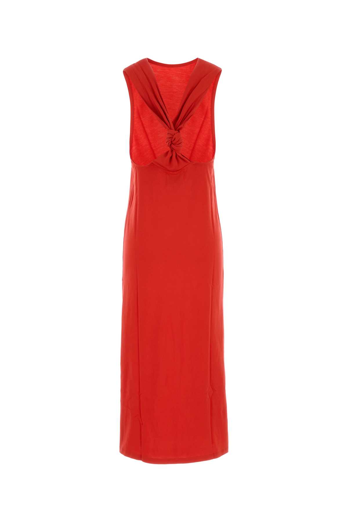 Loulou Studio Red Cotton Rayna Dress | italist