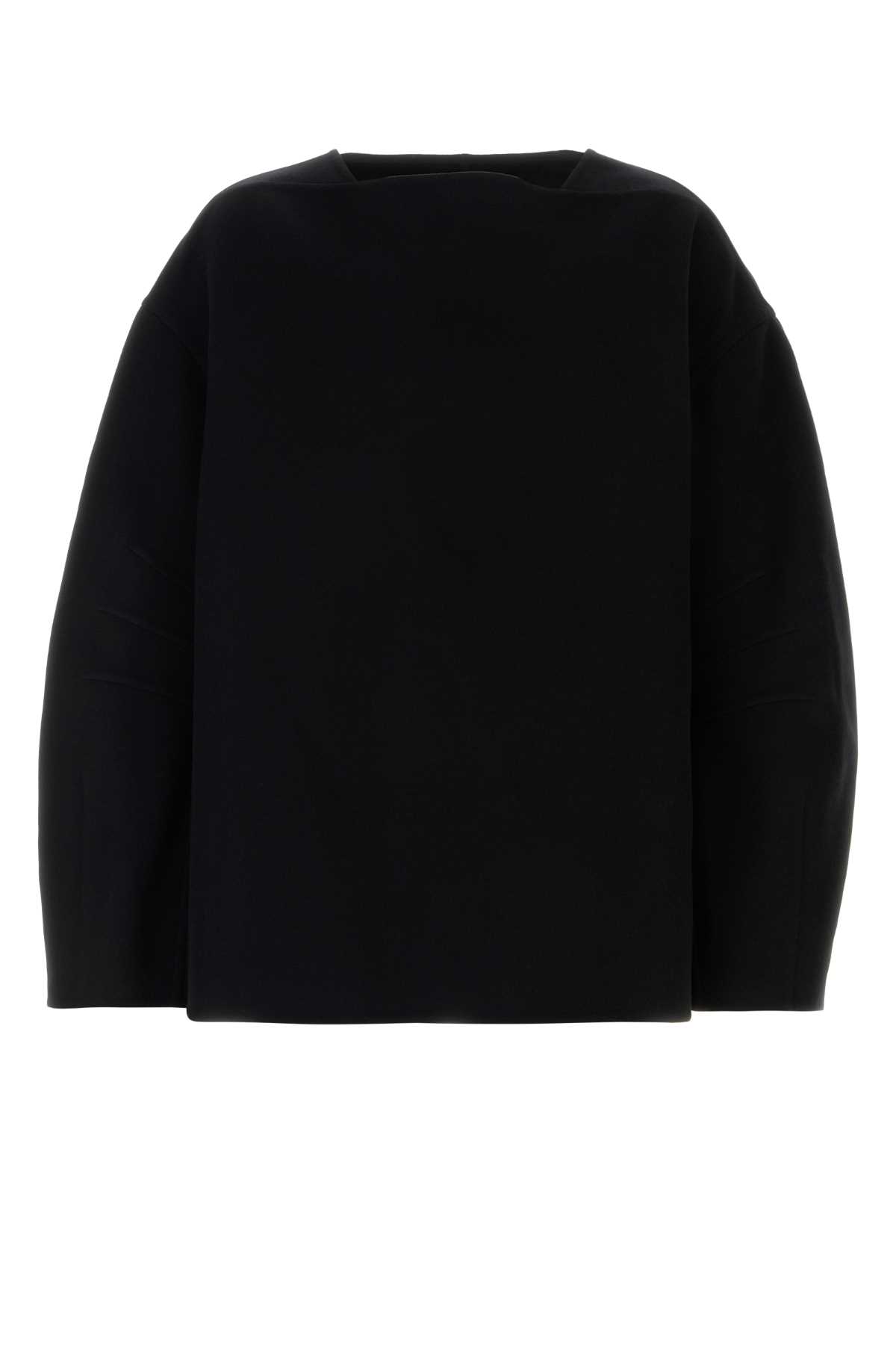 【送料&関税込】Jil Sander Black Wool Oversize Sweater Jil Sander Sweater Black – Très Bien