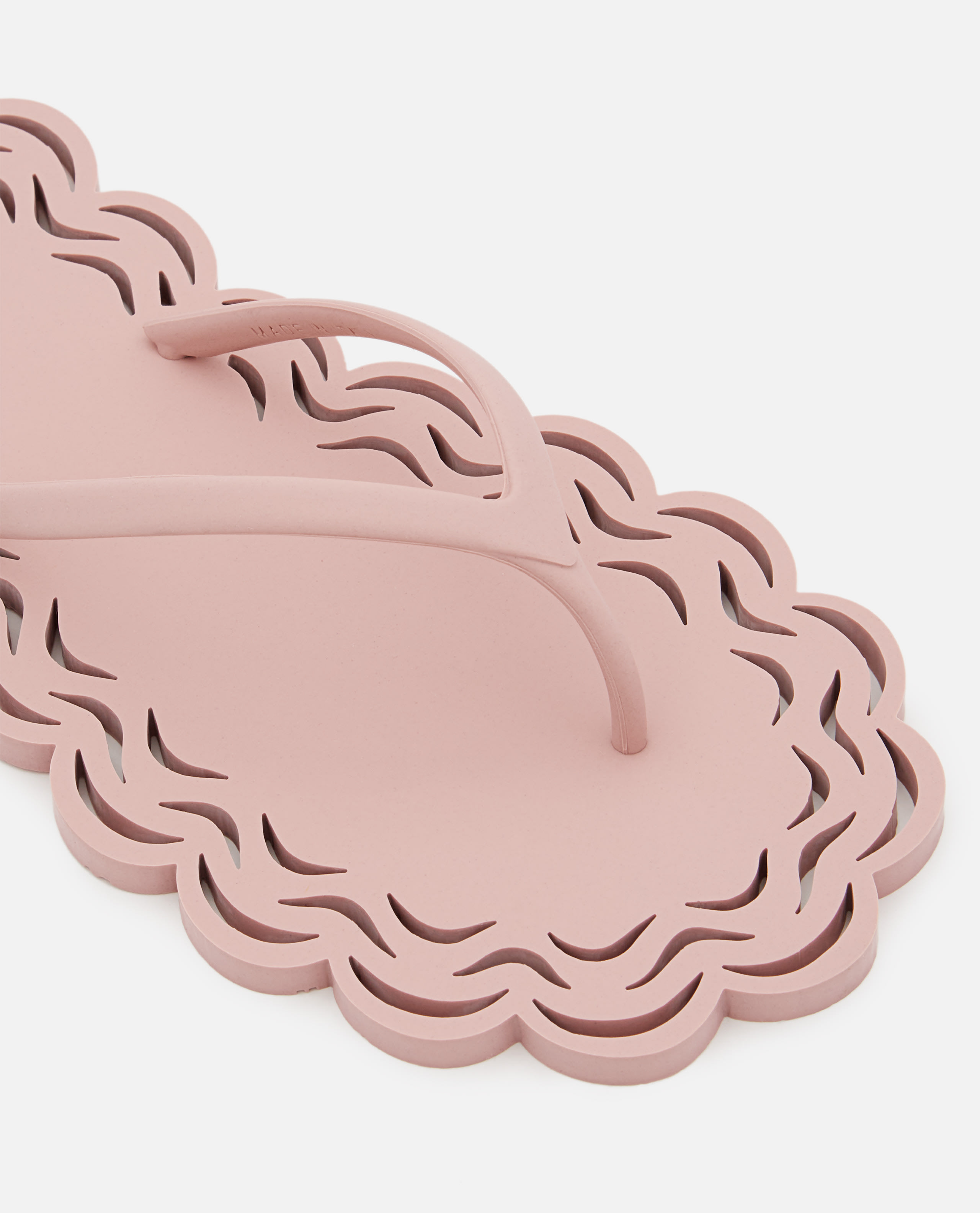 Carlotha Ray Laser-cut Recycled Rubber Flip Flops | italist