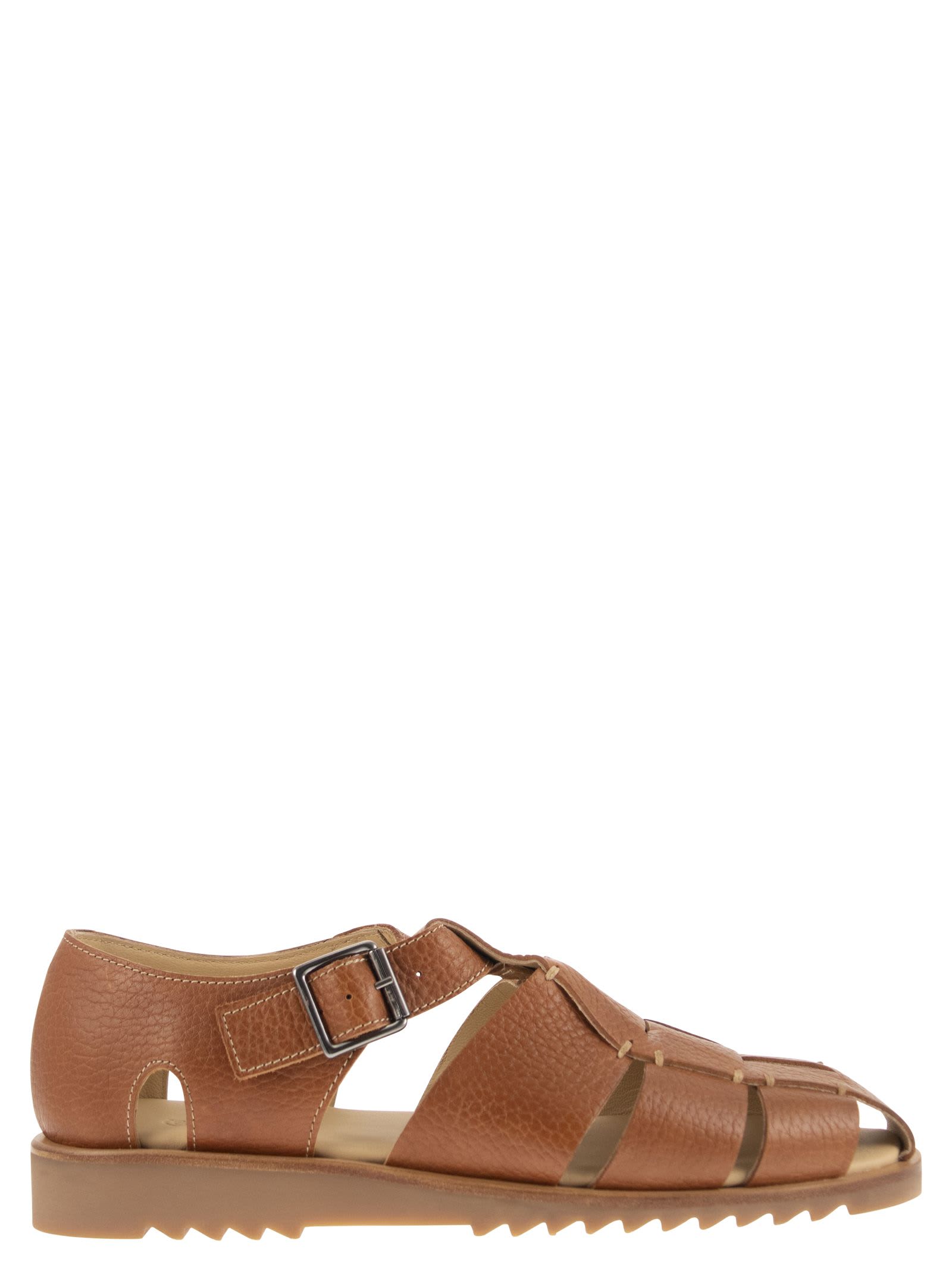 Paraboot Pacific Sandal With Honey Bottom italist ALWAYS LIKE