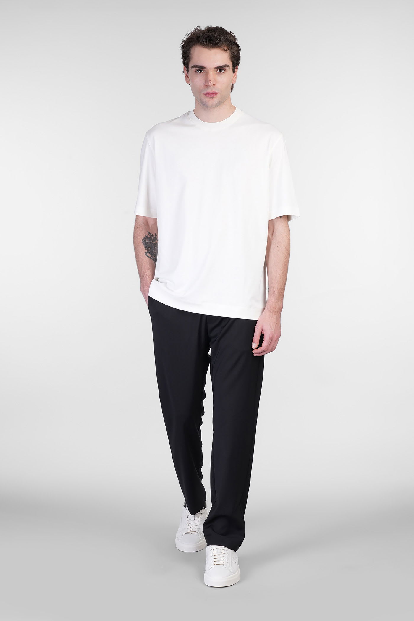 Zegna T-shirt In White Cotton | italist