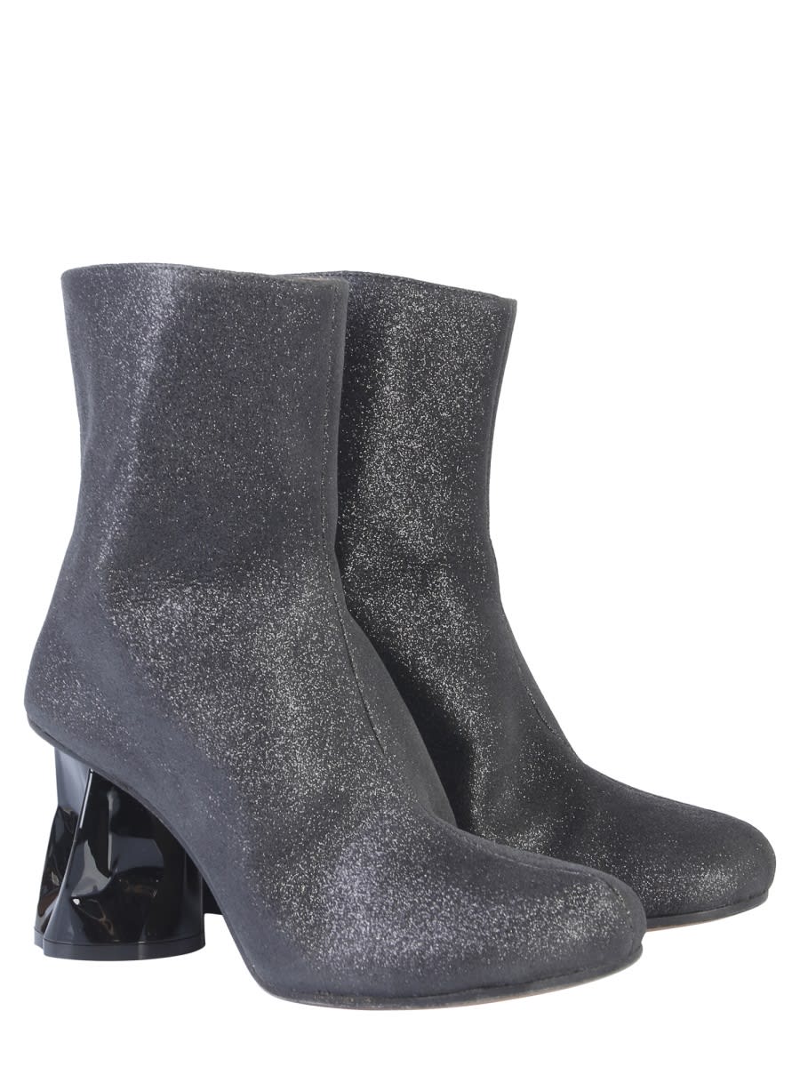 ショートブーツ・ブーティ Maison Margiela BOOT WITH CRUSHED HEEL Maison Margiela Boot With Crushed Heel | italist