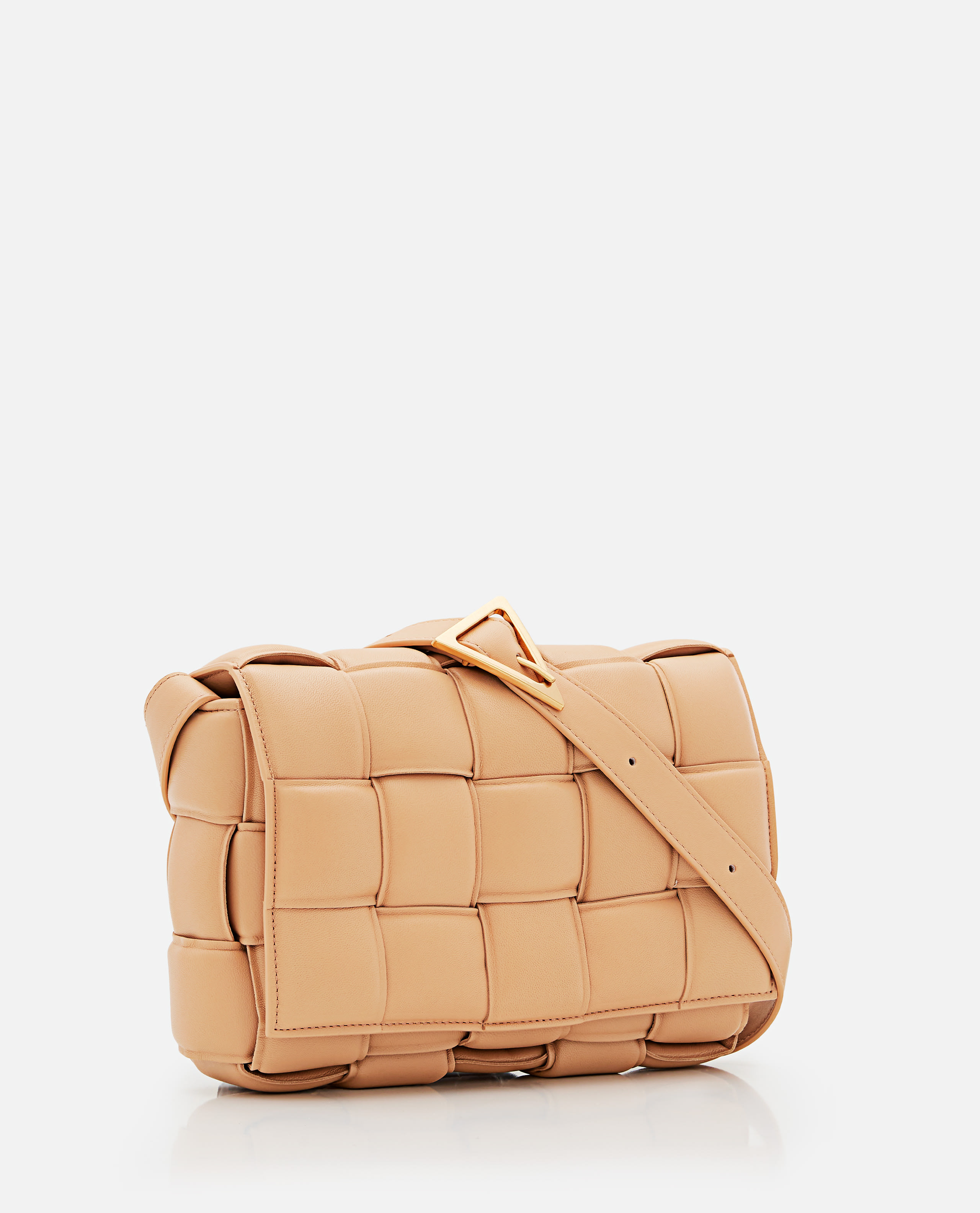 Bottega Veneta Candy Cassette Intreccio Crossbody Bag Mini Porridge