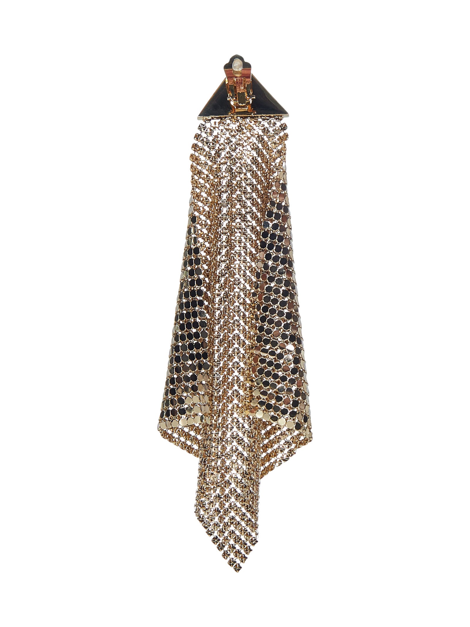 VIP【関税送料無料】希少 Rabanne Pixel Flow Earrings Paco Rabanne Pixel Flow chainmail earrings | REVERSIBLE