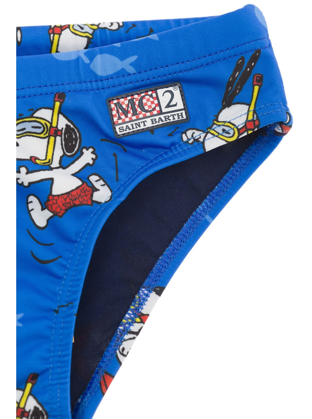 水着・ビーチグッズその他 MC2 SAINT BARTH 'Elise' bikini briefs Blue MC2 SAINT BARTH Leah-Virgo 05388F Bikini