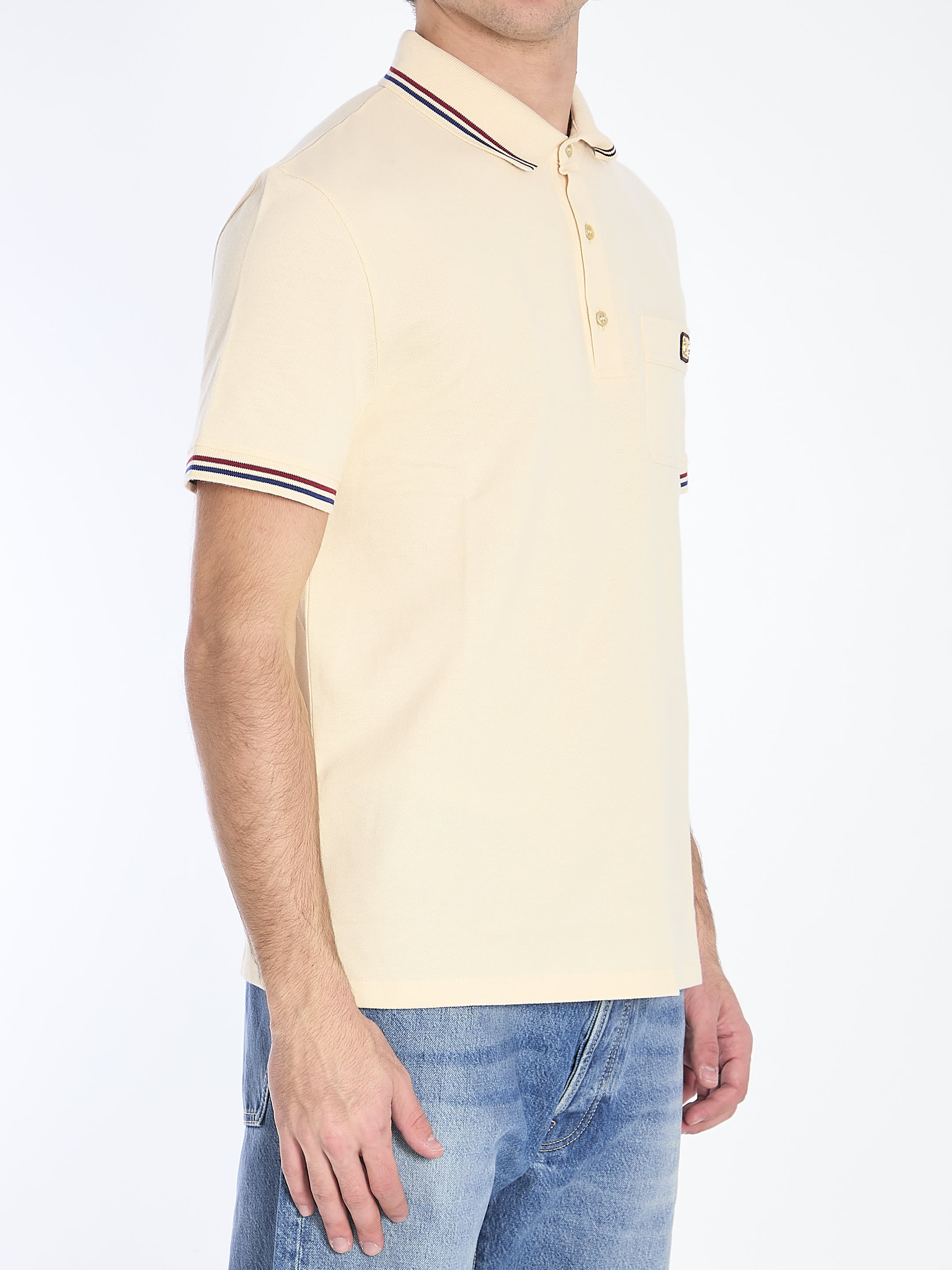 Valentino Garavani Piqué Cotton Polo Shirt | italist, ALWAYS