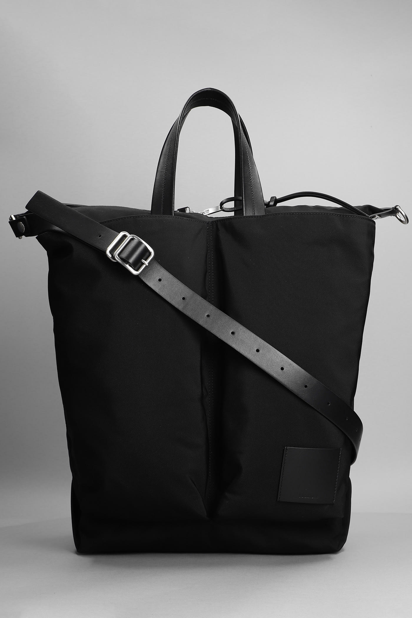 Pilote Tote In Black Nylon Jil SanderMen Bags Totes Same day shipping ...