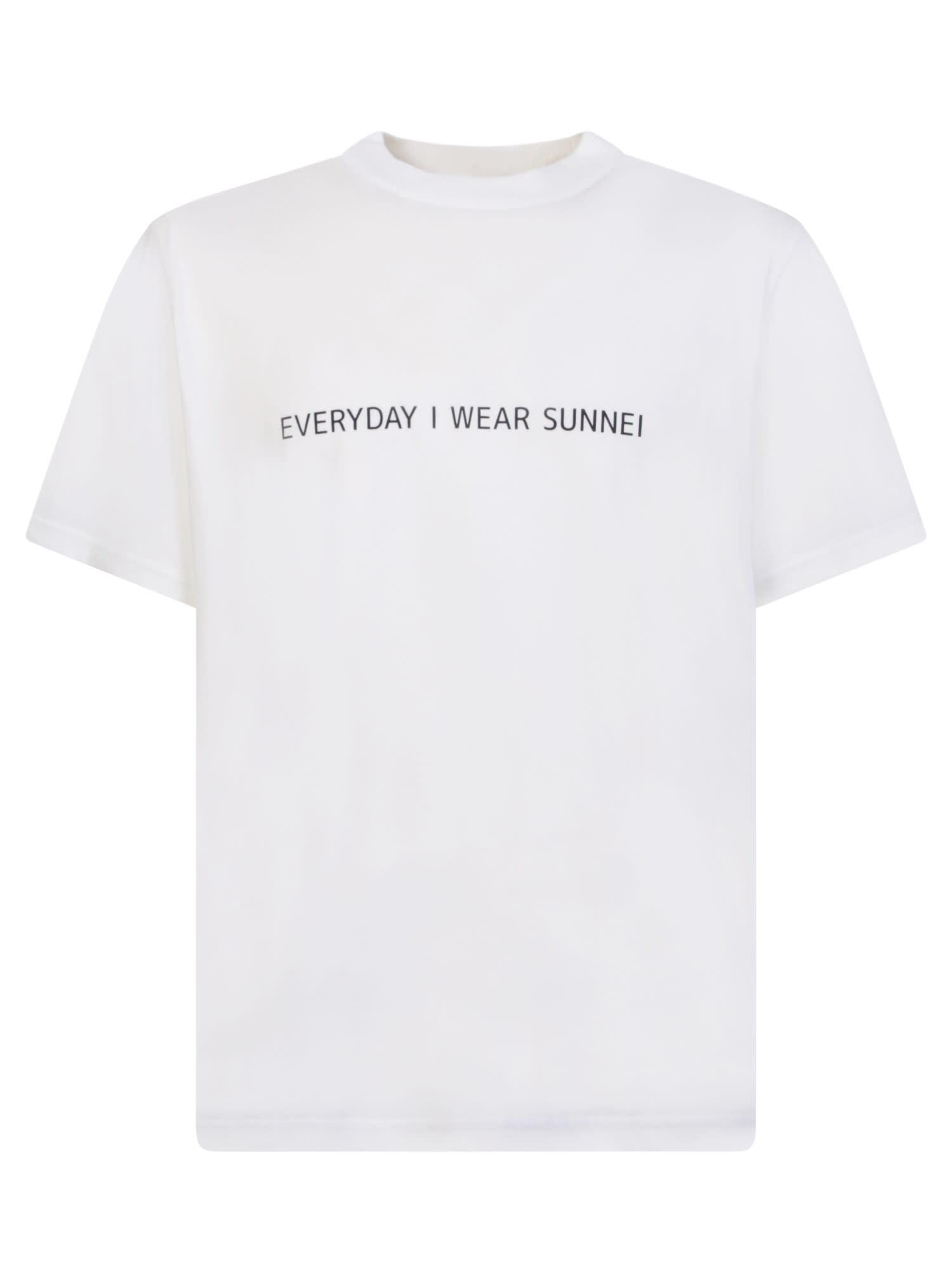 SUNNEI　スンネイ　ホワイトデニム　シャツジャケット　イタリア製　Mサイズ T-shirt Everyday I Wear Sunnei