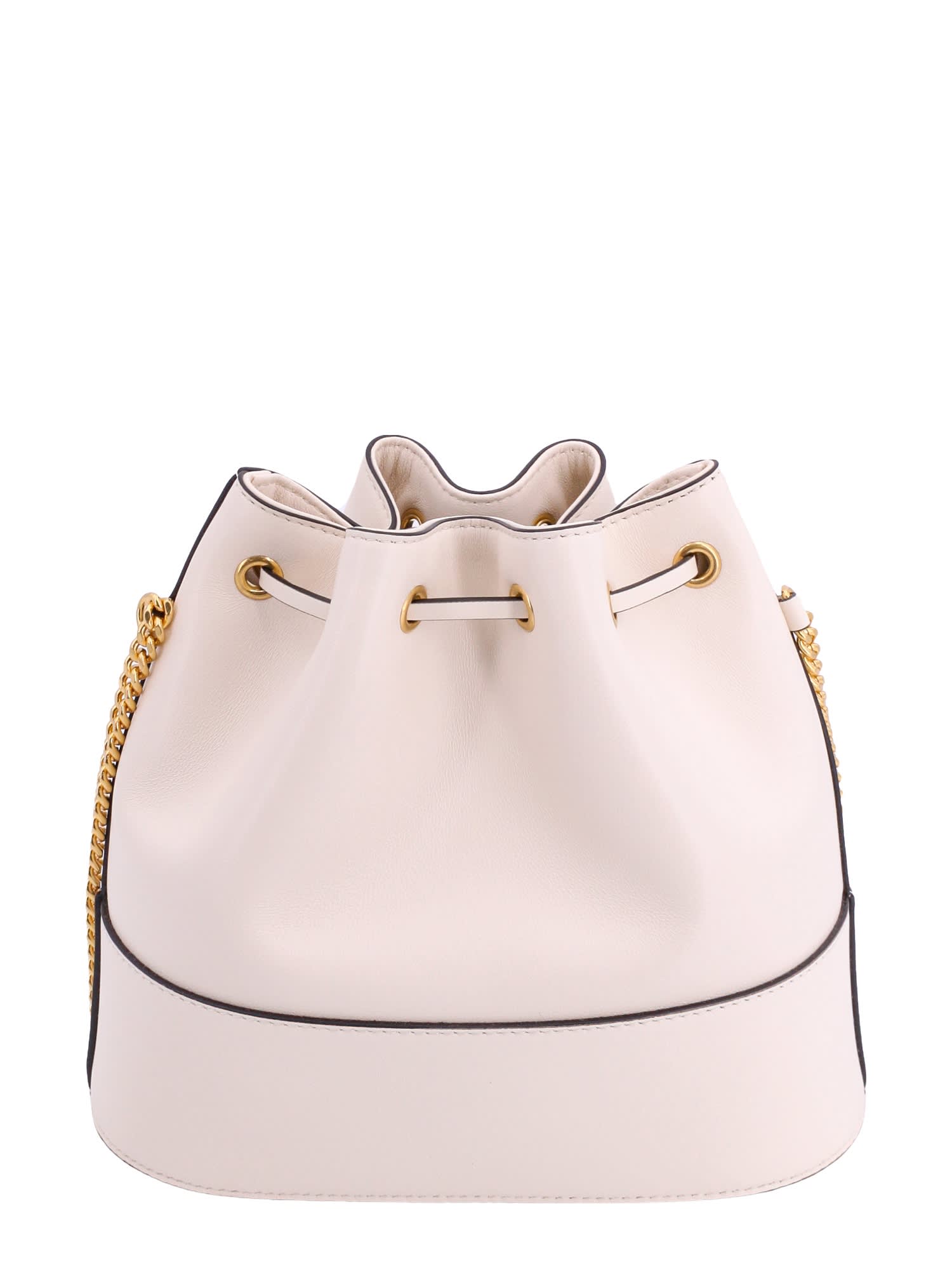 Shop Valentino Garavani VLogo Signature Mini Bucket Bag