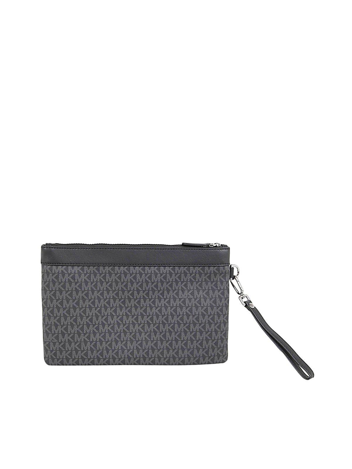 クラッチバッグ Michael Kors SS25 TRAVEL POUCH (33S5LEEU2B 001) MICHAEL Michael Kors Monogram Zipped Travel Pouch | italist
