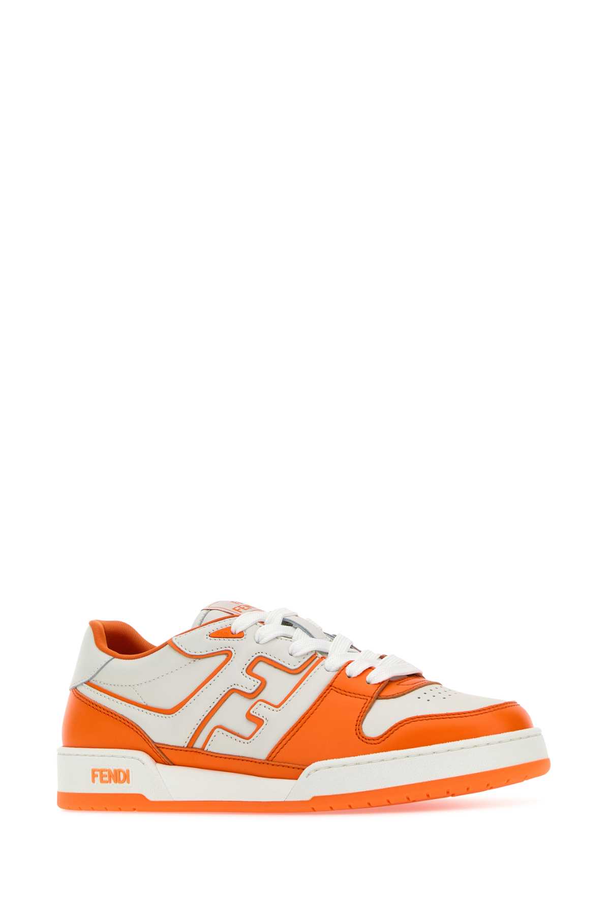 FENDI Two-Tone Leather Fendi Match スニーカー Two-tone Leather Fendi Match Sneakers | italist