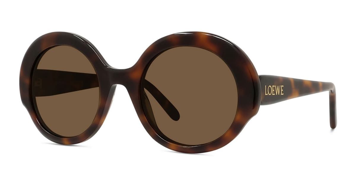 サングラス LOEWE Woman Sunglasses Black LW40135I BLACK sunglasses-loewe-thin-lw40135i