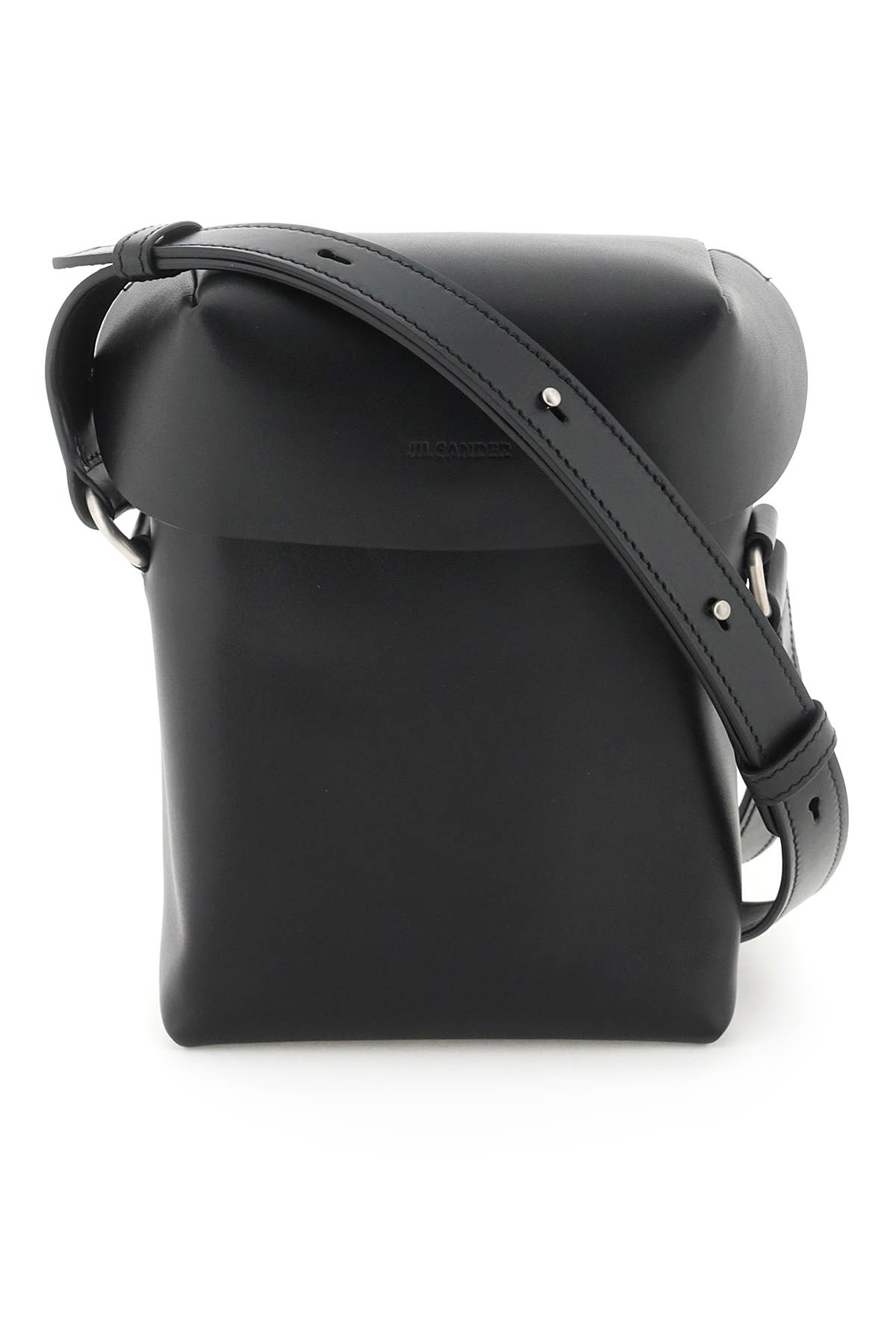 ショルダーバッグ Jil Sander 'Lid' small crossbody bag (J26WG0012P5713 001) JIL SANDER ジルサンダー クロスボディバッグ LID CROSSBODY SM