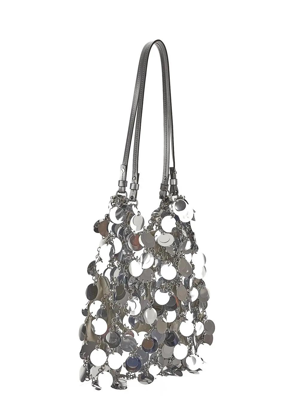 [rabanne]25SS-SPARKLE LEAVES BAG(在庫処分) 4dcf10276d7e8b9bf64856386c2647