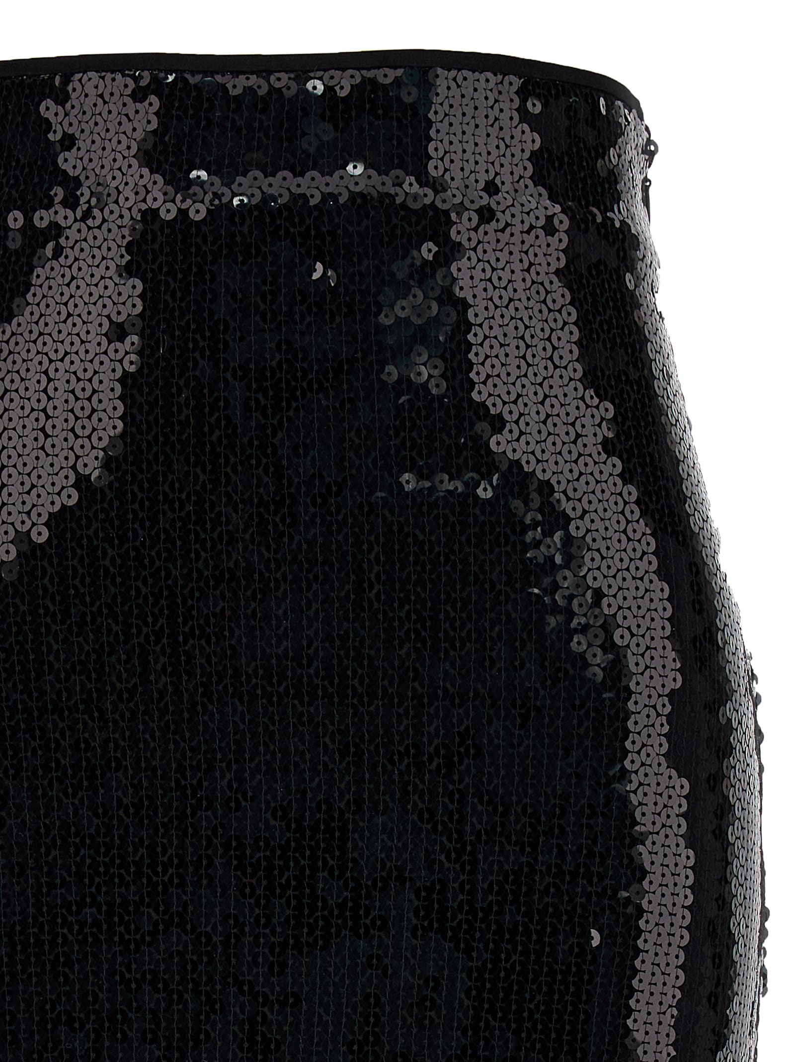 スカート ALEXANDRE VAUTHIER Mesh midi skirt Black Alexandre Vauthier Mesh Midi Skirt | italist