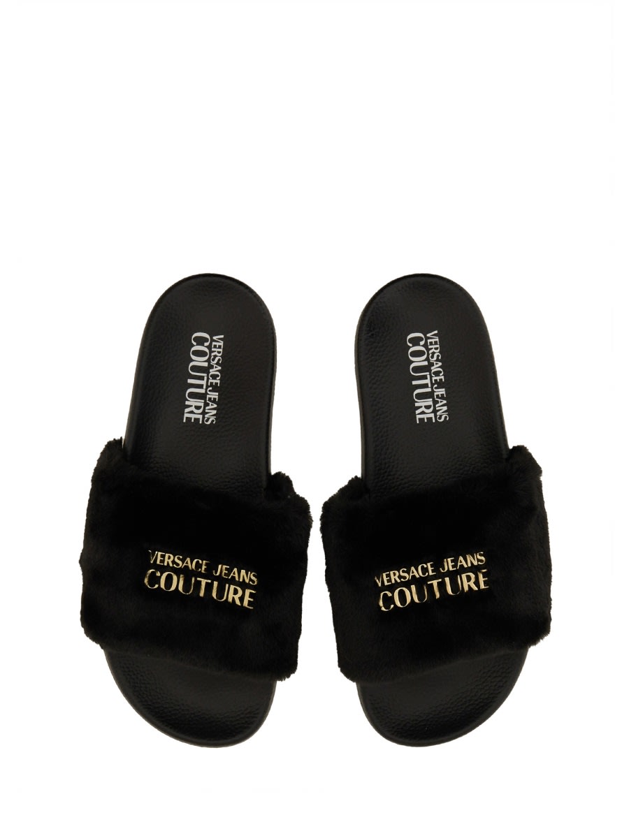サンダル・ミュール Versace Jeans Couture Slide Sandal With Logo Versace Jeans Couture Slide Sandal With Logo | italist