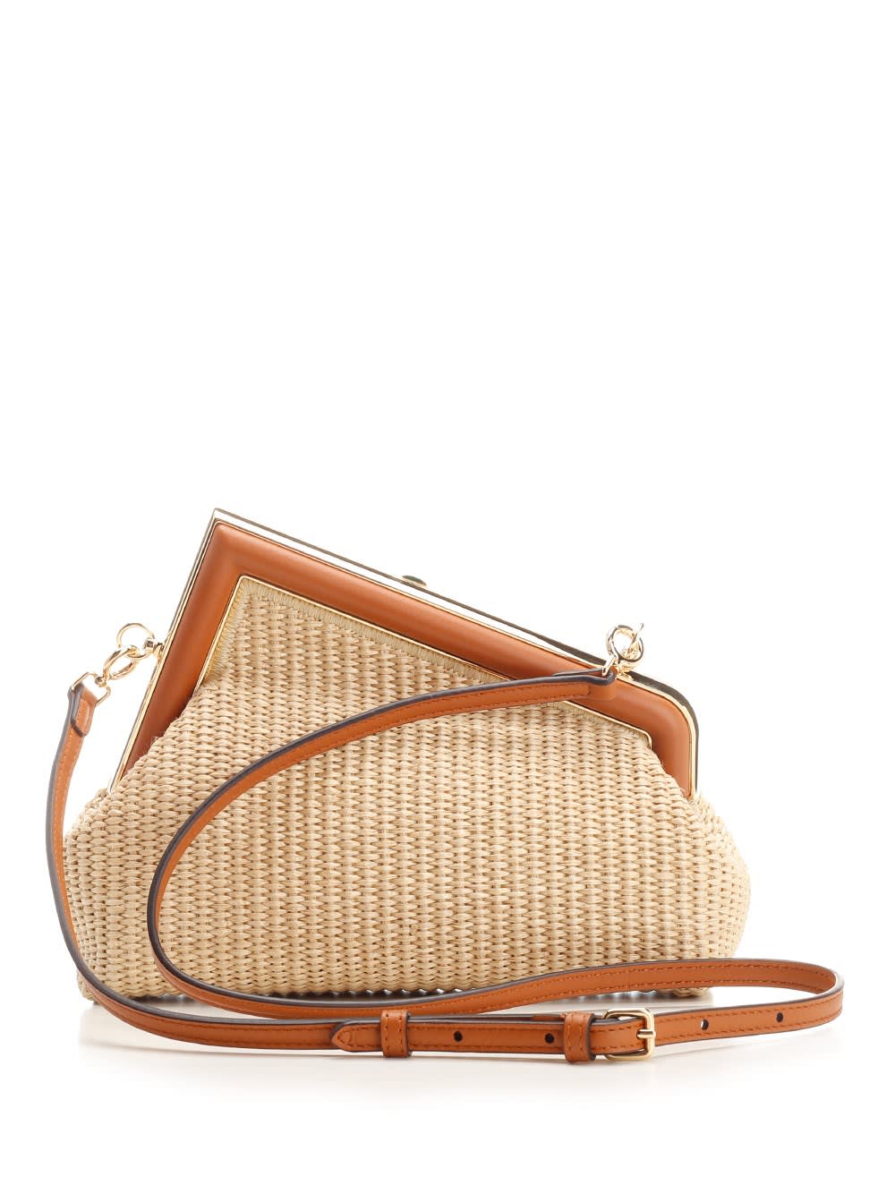 【24SS NEW】FENDI_women / First Small レザーバッグ / ２色 Fendi First Small Leather Black | Fendi