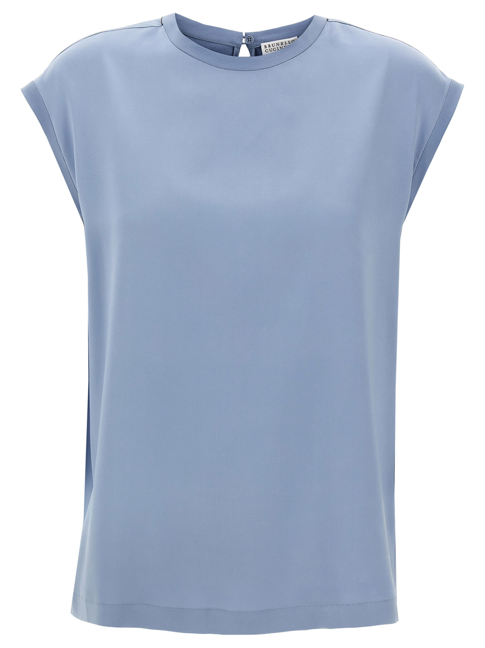 Brunello Cucinelli Satin T-shirt | italist