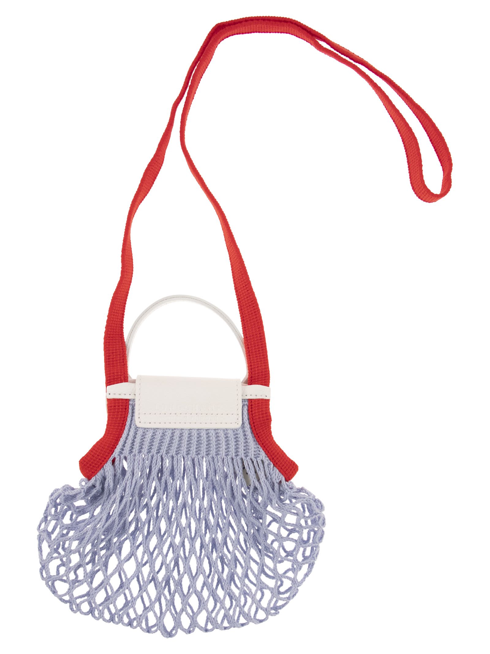 Best price on the market at italist, Longchamp Le Pliage Filet - Mesh Bag  L in 2023