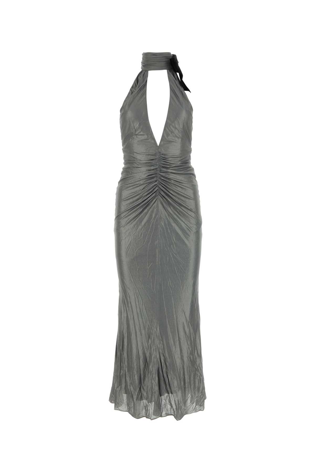 grey viscose dress