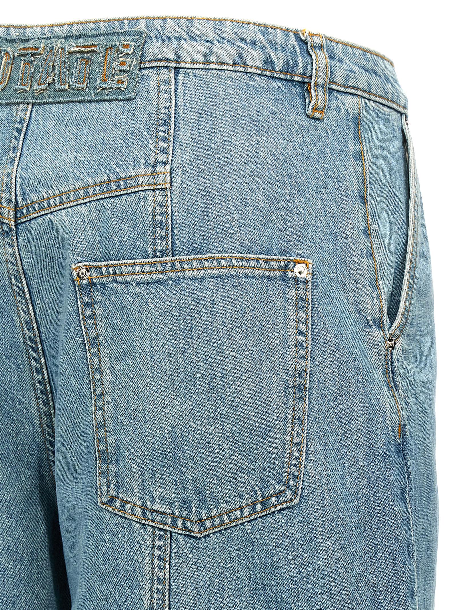 デニム・ジーパン ROTATE SS25 'Sculptured' jeans (1136403049 3049) ROTATE Birger Christensen Sculptured Jeans Blue | BSTN Store