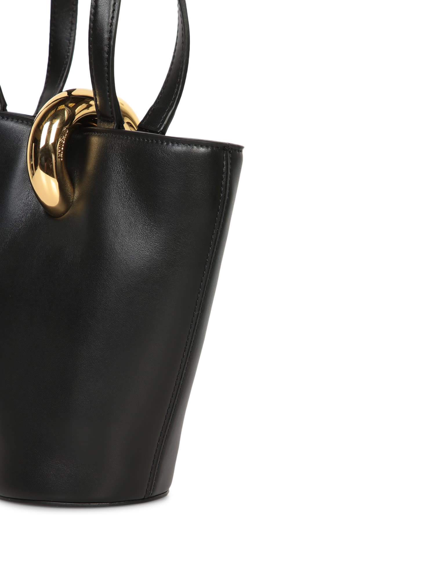 トートバッグ JACQUEMUS Le Petit Bambola - Jacquemus - Leather - Black Jacquemus Le Petit Bambola Leather Tote Bag | Black | FARFETCH