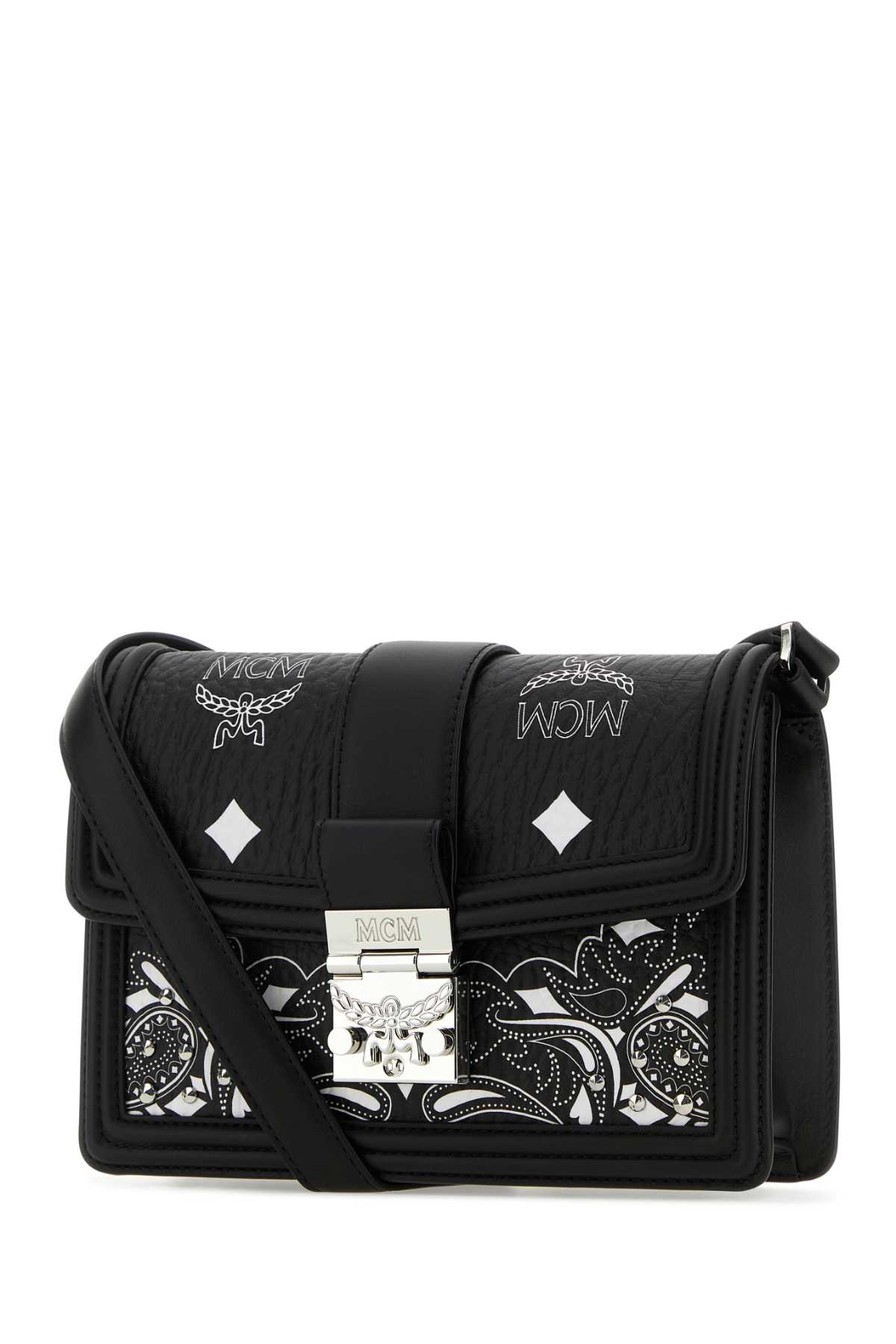 ショルダーバッグ MCM Printed canvas small Tracy shoulder bag (MWSDAXT04 BK) MCM Printed Canvas Small Tracy Shoulder Bag | italist