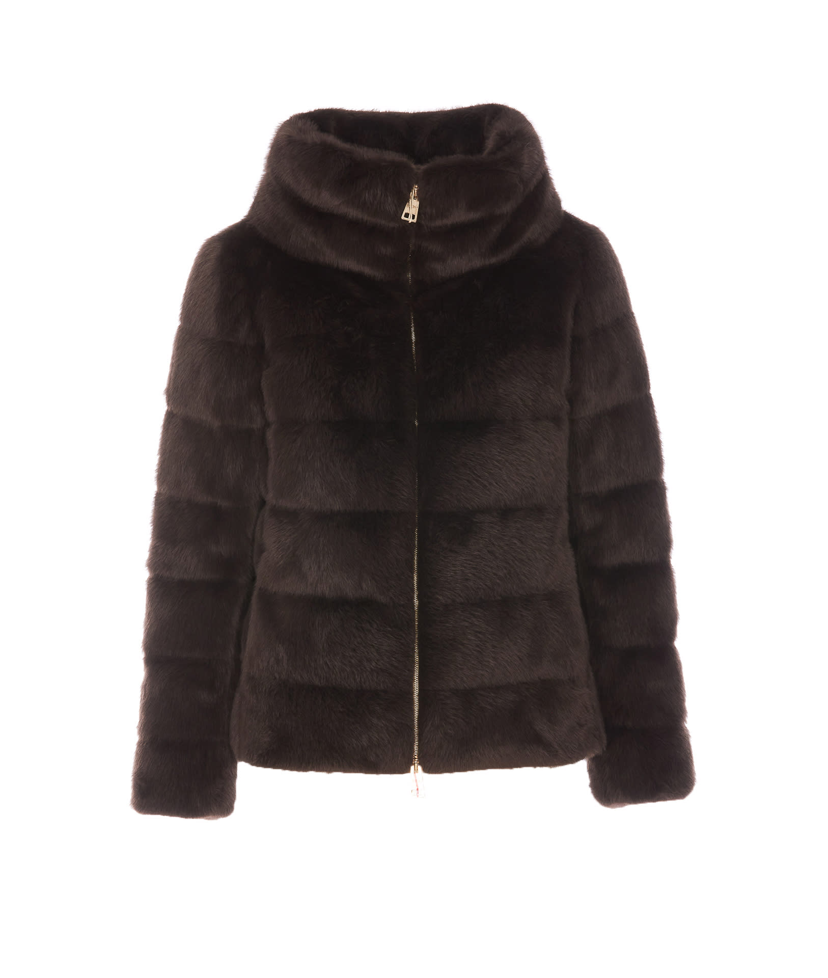 ブルゾン HERNO FW25 Faux fur jacket (GC00072DR 1985) Herno Faux Fur Down Jacket | italist