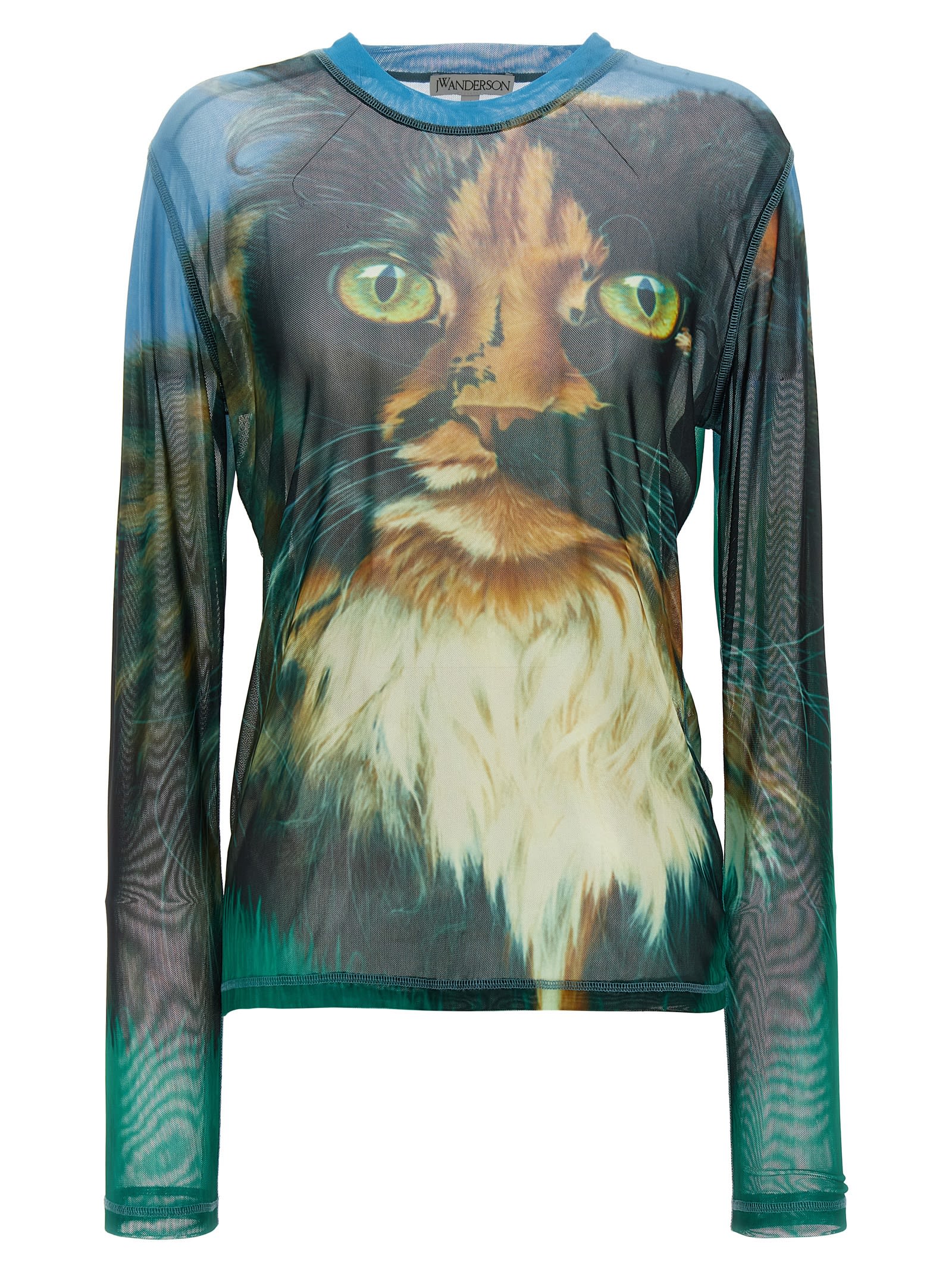 【送料&関税込】J.W. Anderson Semi-transparent Print Jersey J.W. Anderson Semi-transparent Print Jersey | italist