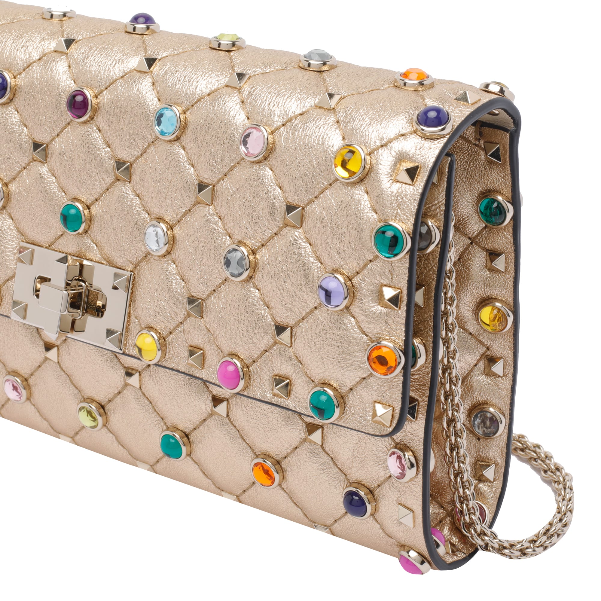ショルダーバッグ・ポシェット ROCKSTUD SPIKE POCHETTE ショルダーバッグ・ポシェット ROCKSTUD SPIKE POCHETTE