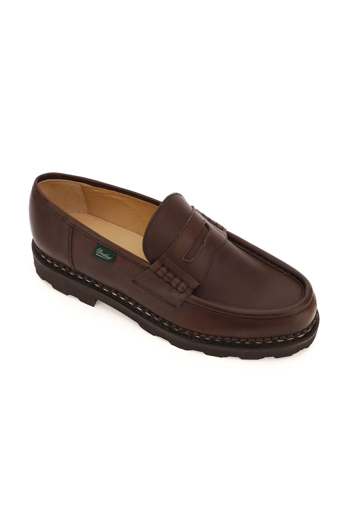 Paraboot Leather Reims Penny Loafers | italist