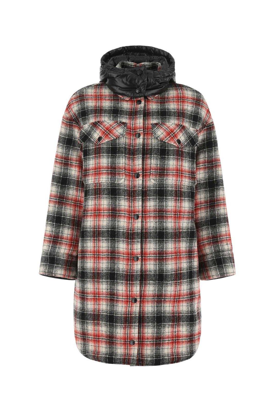 【送料&関税込】Moncler Checked Reversible Shirt Dress Moncler Checked Reversible Shirt Dress | italist