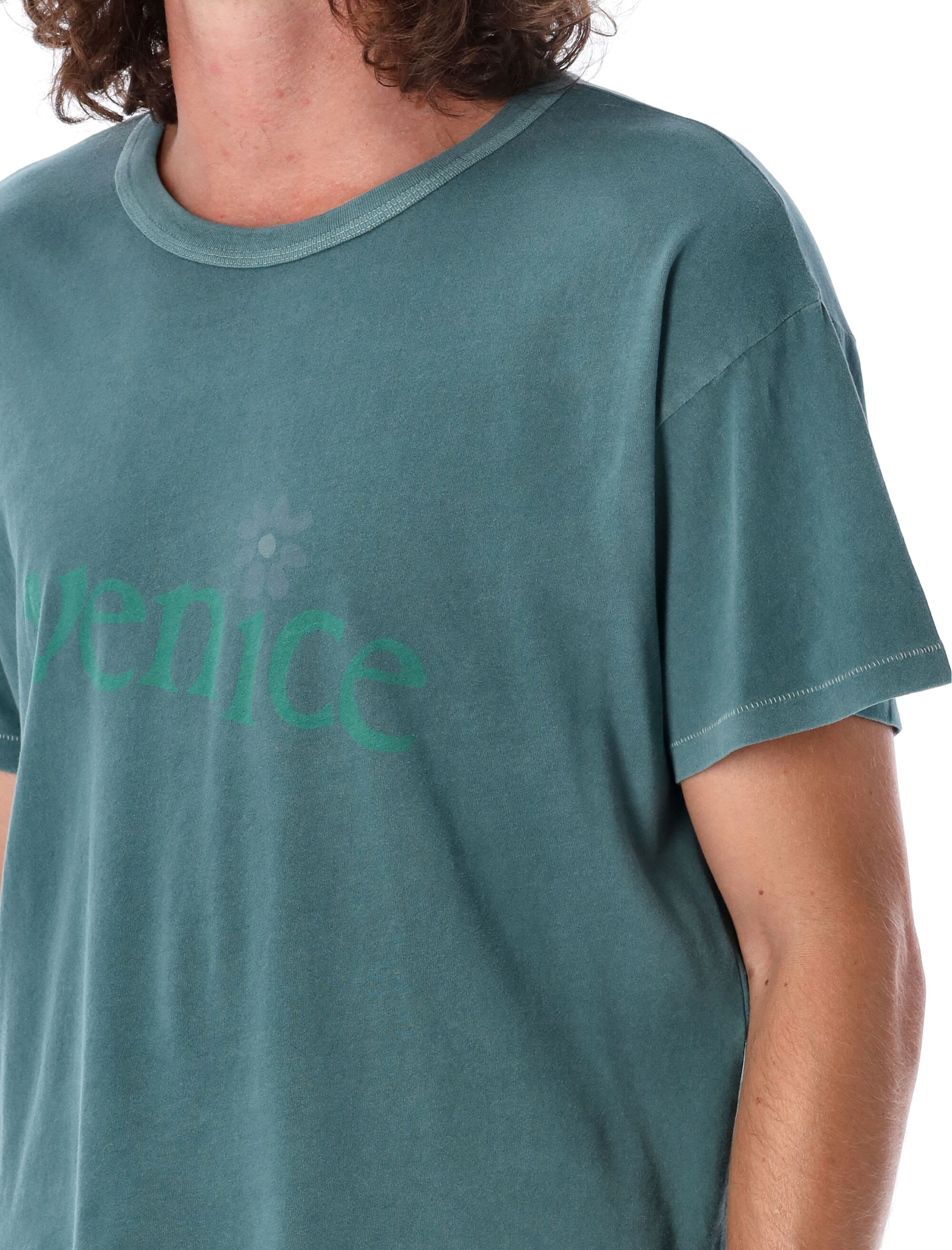 トップス ERL Venice T-Shirt Jade Green ERL Venice Knit Tee | Apparel » Buy online now!