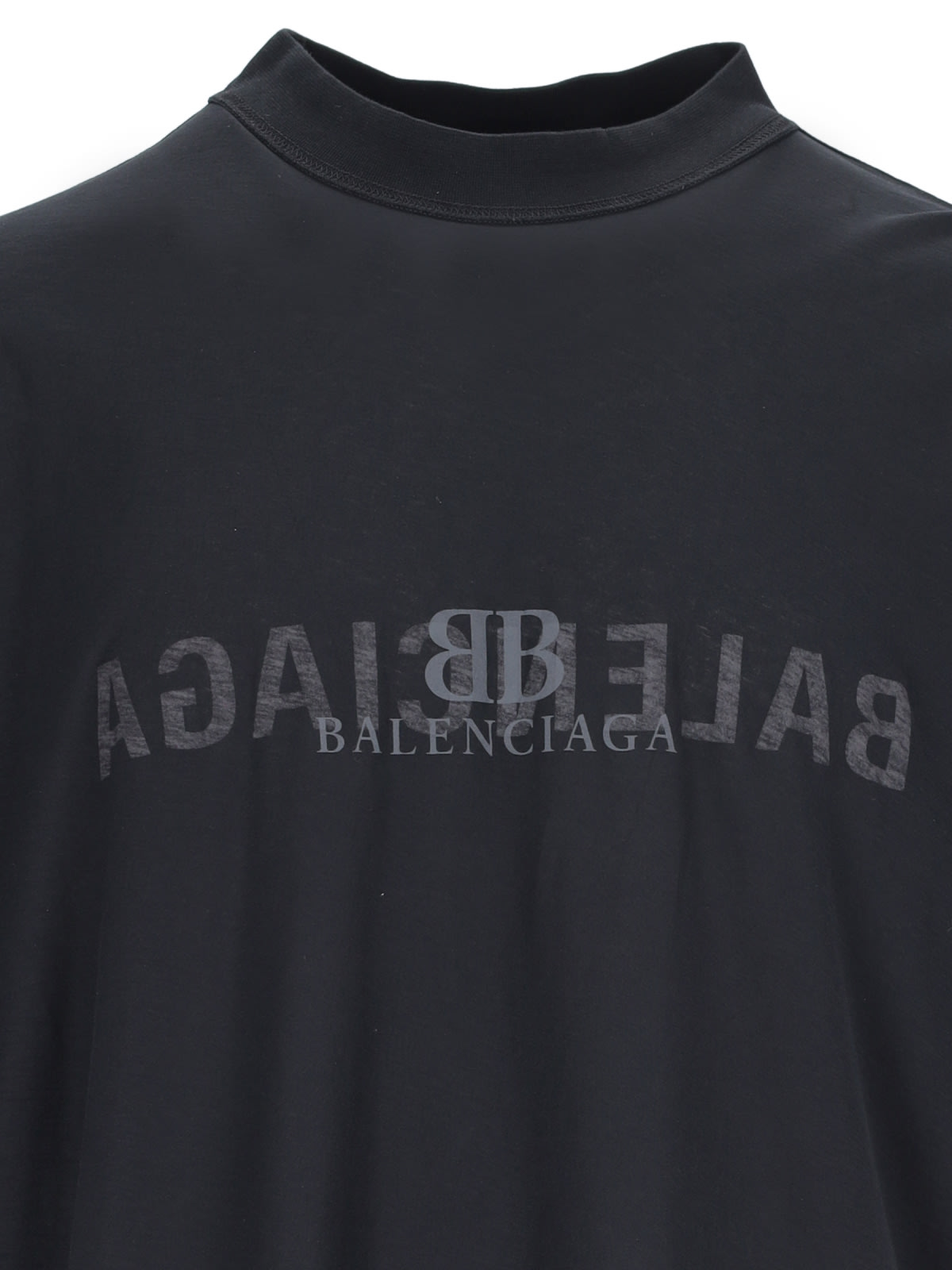 VIP価格【関税・送料込】BALENCIAGA 24AW ミラーロゴ Tシャツ Balenciaga Oversized 'mirror' Logo T-shirt | italist, ALWAYS