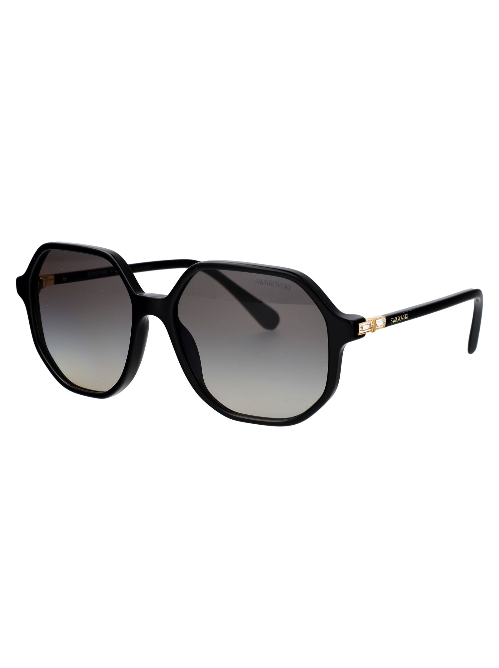 サングラス SWAROVSKI Woman Sunglasses Black 0SK6003 100111 Swarovski 0sk6003 Sunglasses | italist