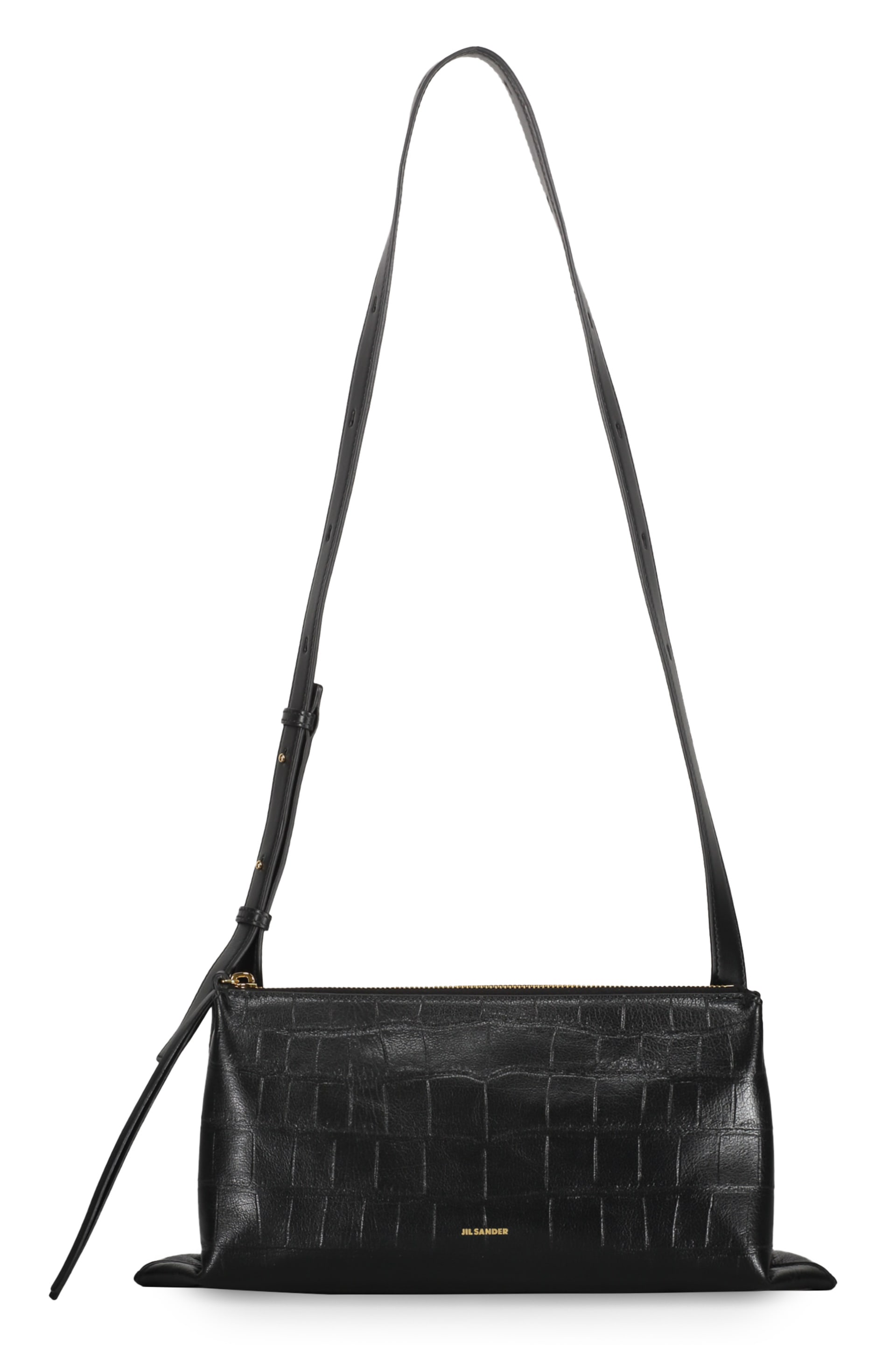 ショルダーバッグ・ポシェット JIL SANDER Leather bag with logo J07ZH0061P6582001 J07WD0019P4841_001-4_78af81f6-