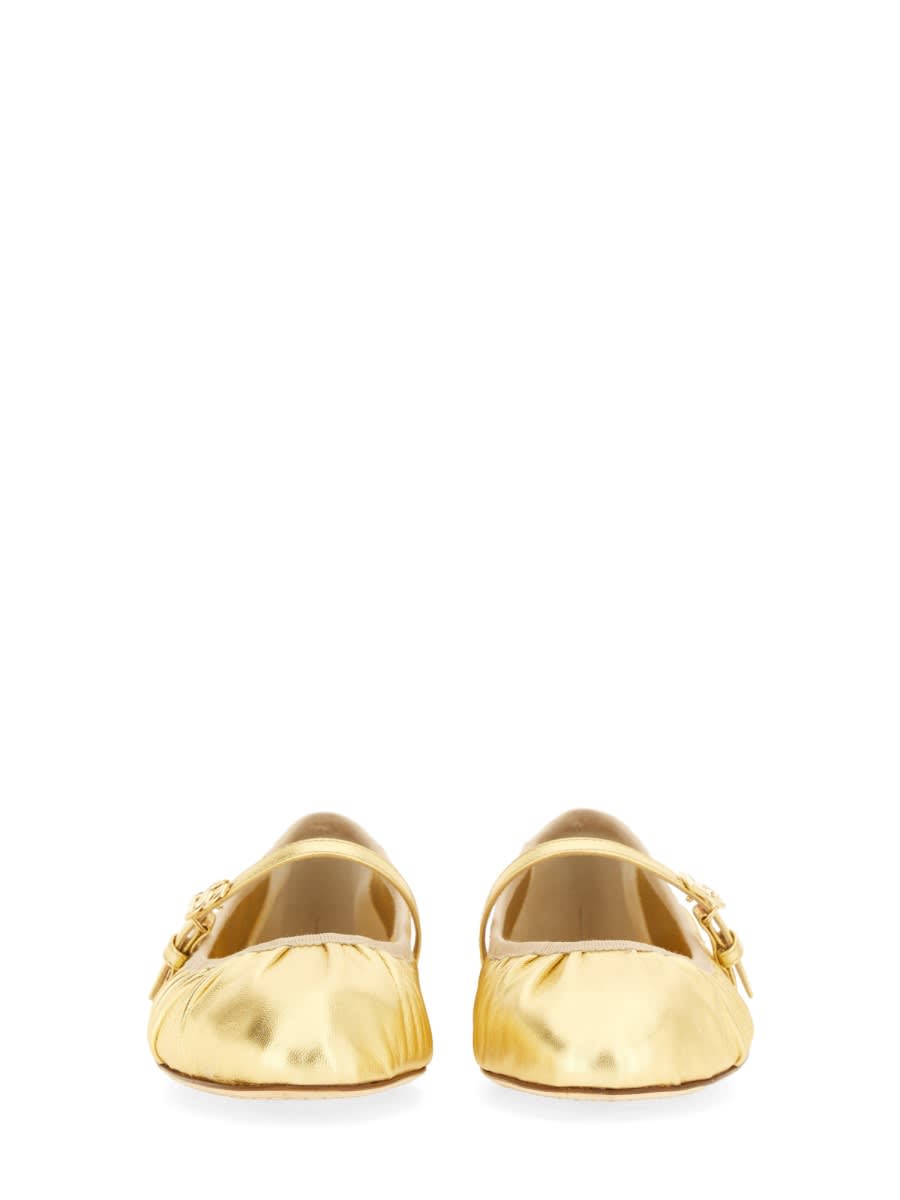 【関税&送料込】Dolce & Gabbana Mordore Nappa Ballerina Dolce & Gabbana Mordoré Nappa Ballerina | italist