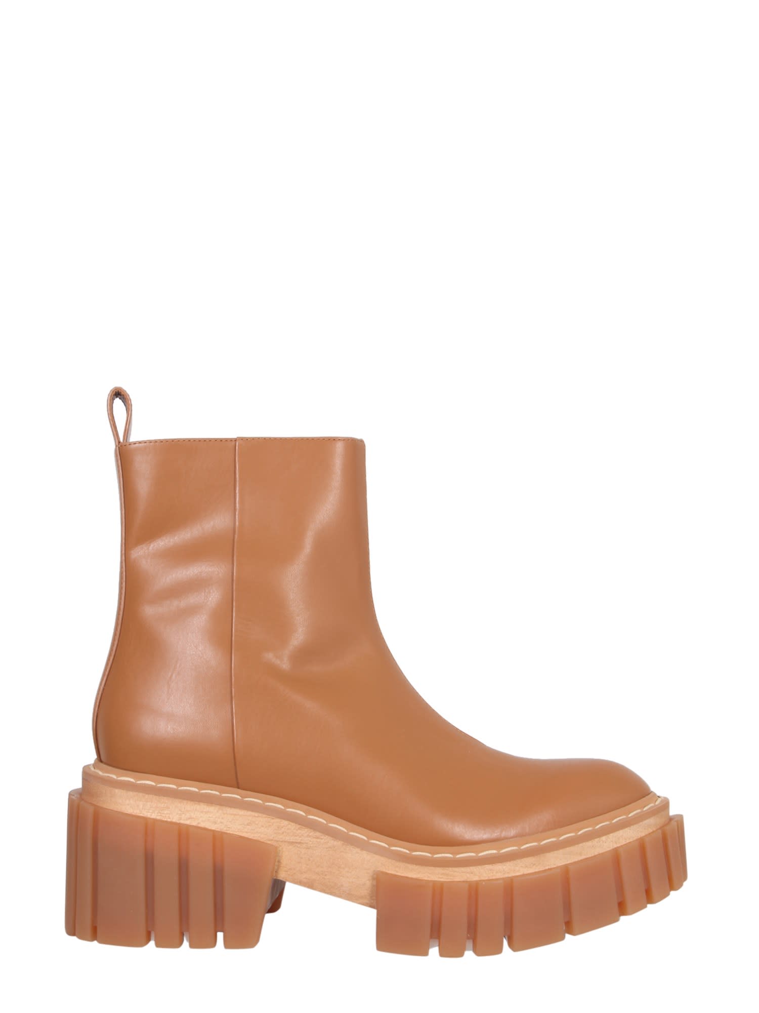 ショートブーツ・ブーティ Stella McCartney FW21 EMILIE BOOTS (800373_W1DX02501) Stella McCartney - Emilie platform ankle boots Stella McCartney