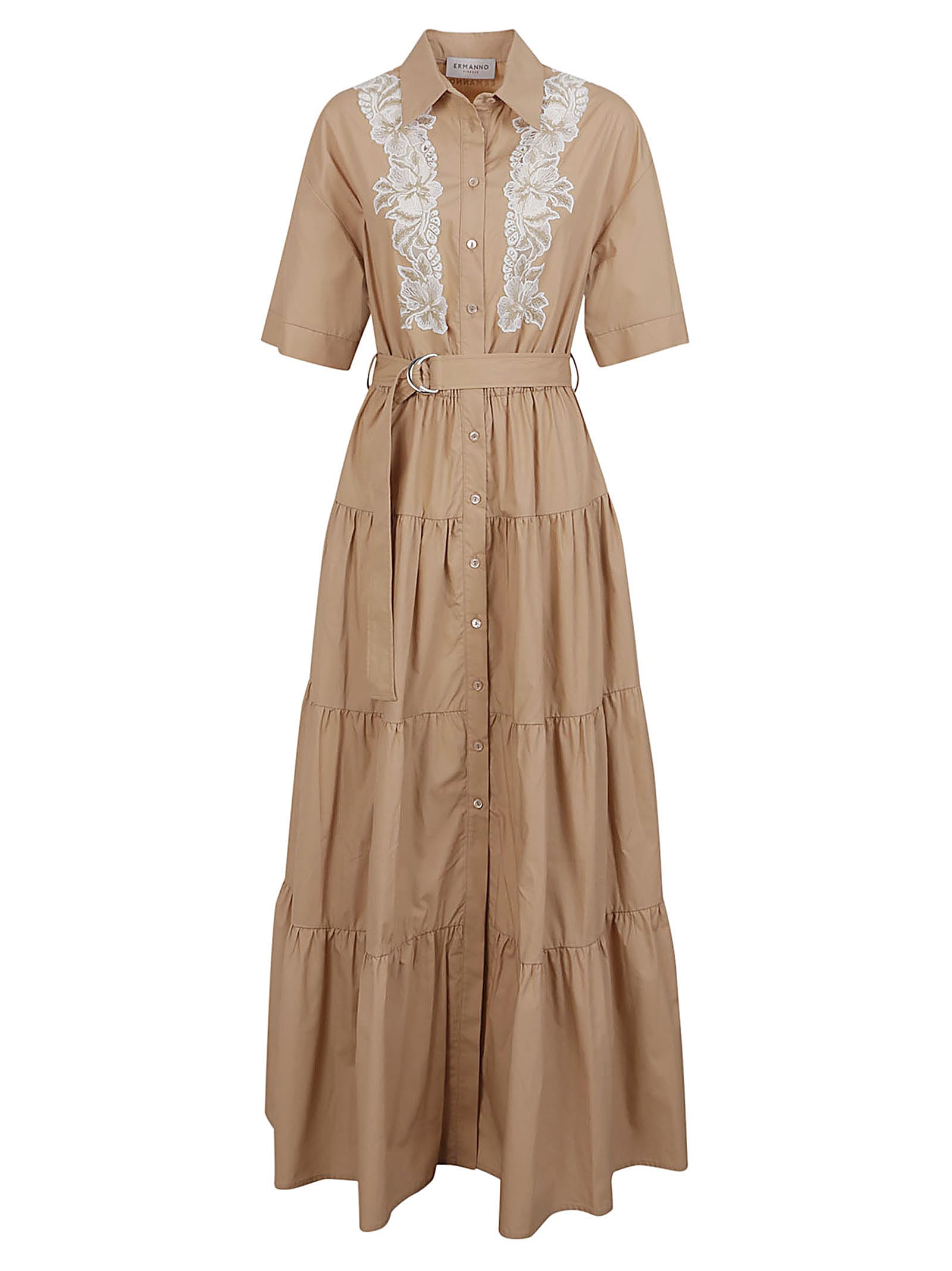 ermanno dresses brown