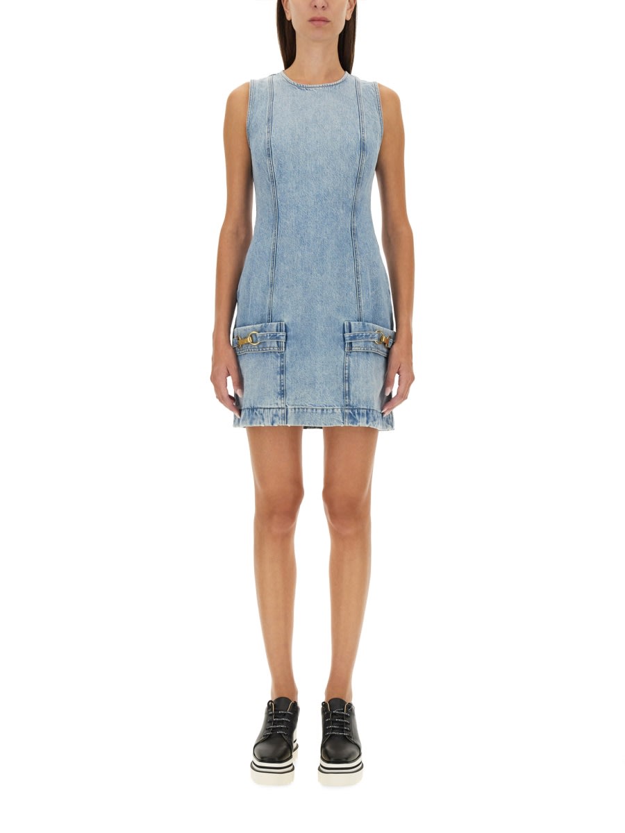 denim dress