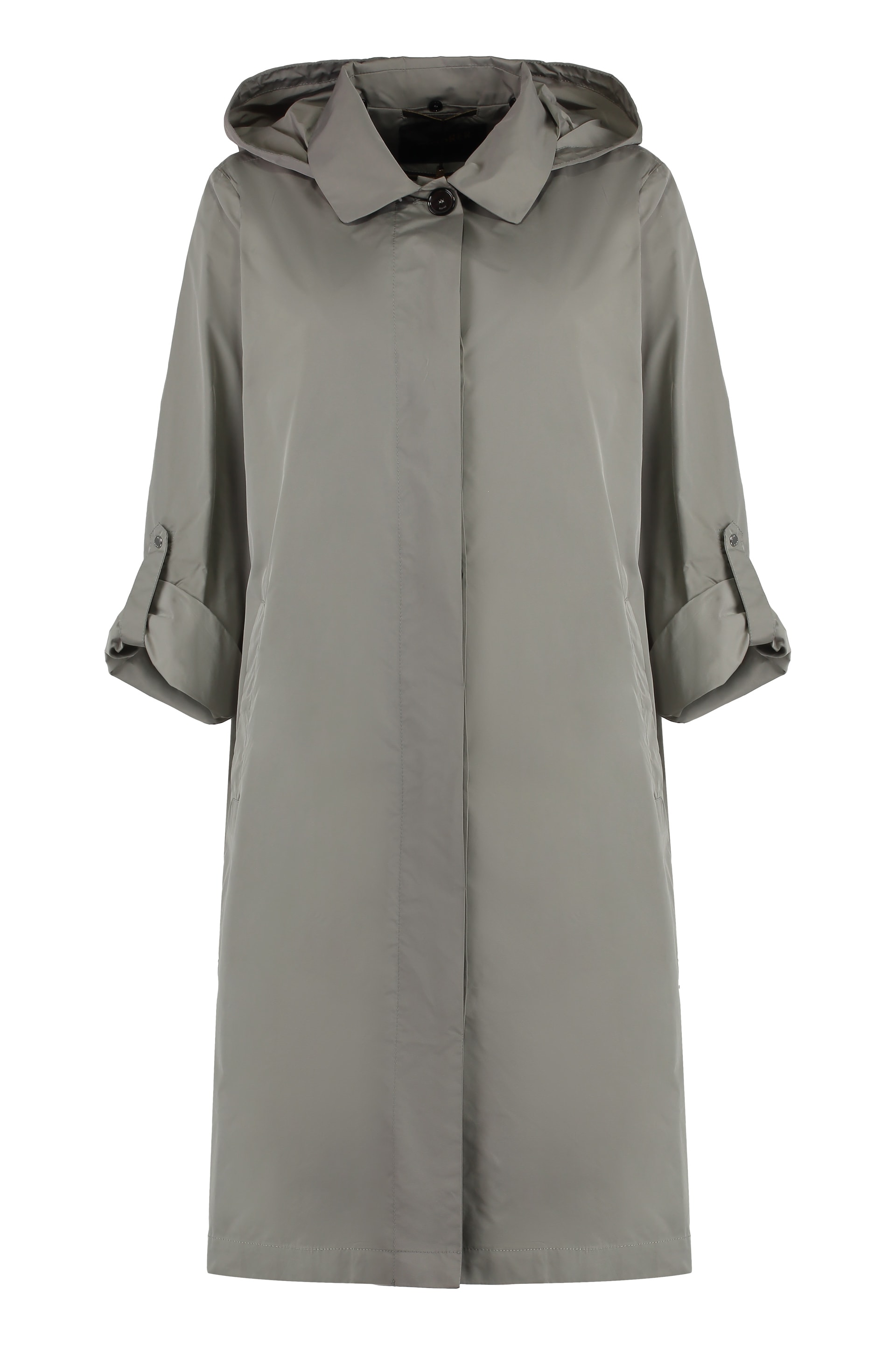【送料&関税込】Moorer Isadora Techno Fabric Trench Coat Moorer Isadora Techno Fabric Trench Coat | italist