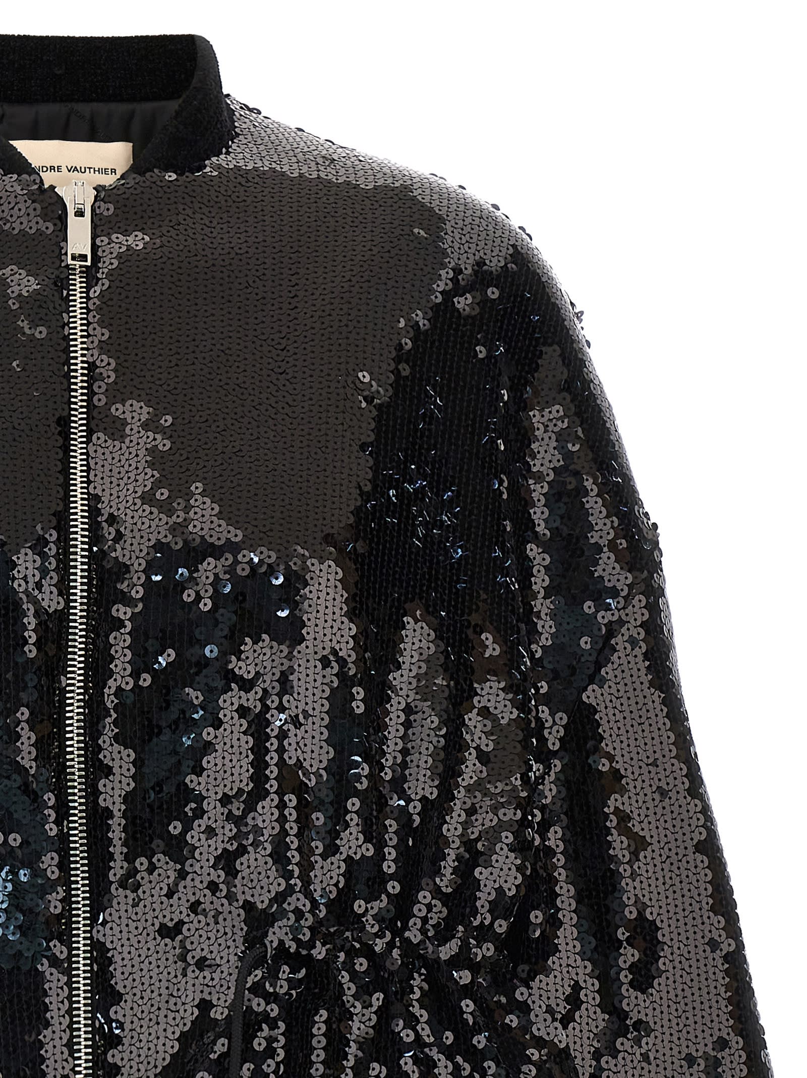 Alexandre Vauthier Sequin Bomber Jacket | italist Alexandre Vauthier Sequin Bomber Jacket | italist
