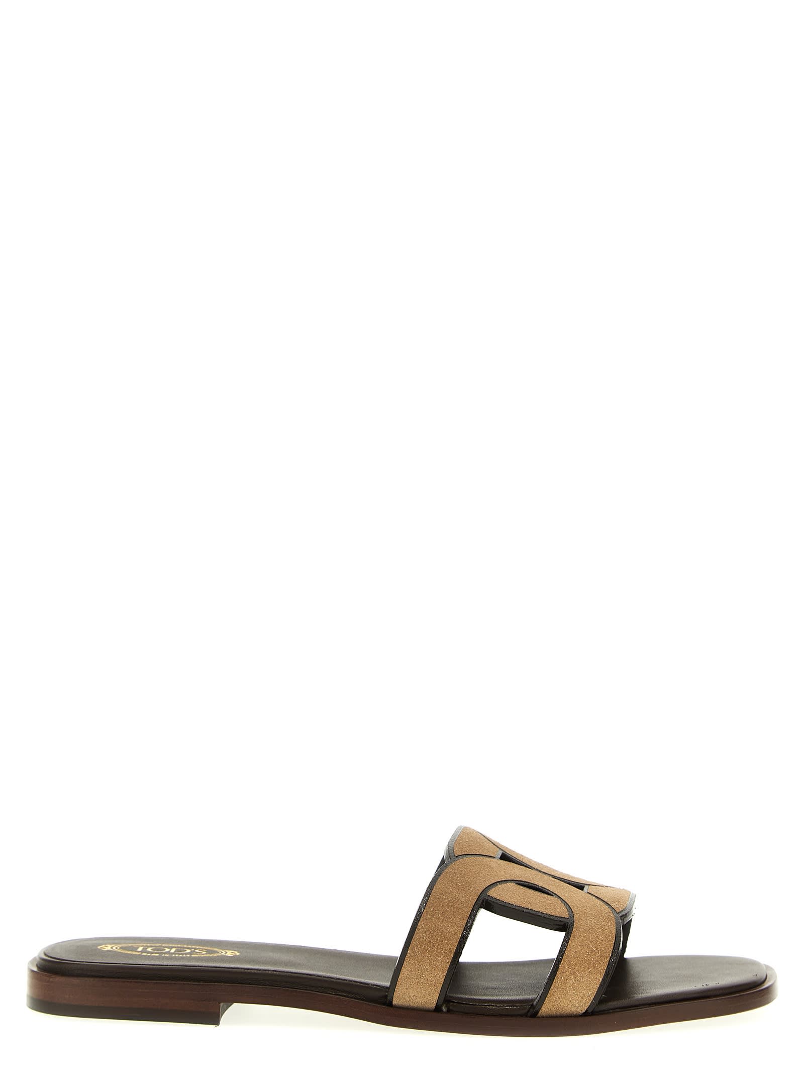【送料&関税込】Tod's Sandalo Cuoio 70k Maxi Catena Sandal Tod's Sandalo Cuoio 70k Maxi Catena Sandal | italist, ALWAYS