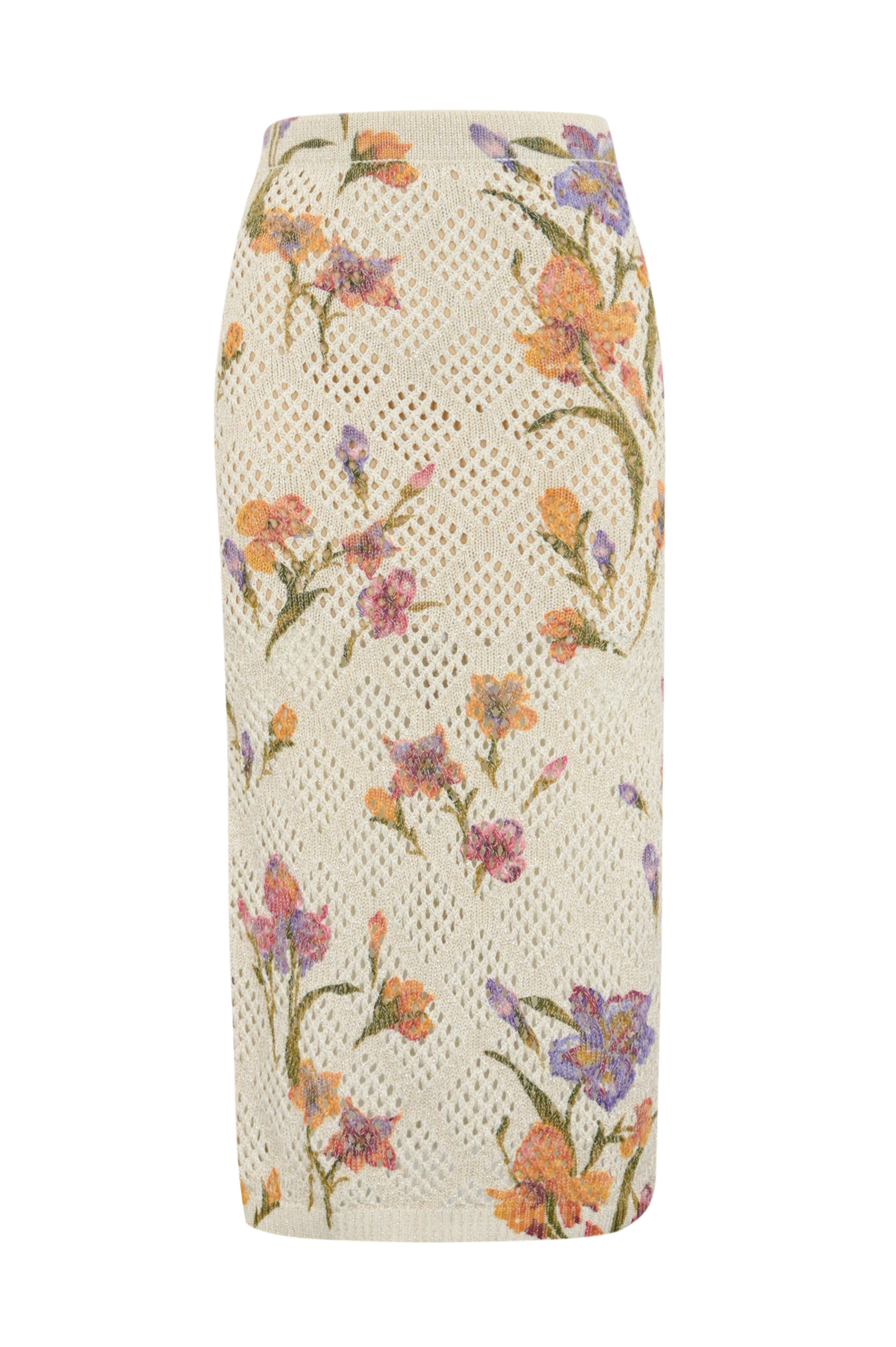 スカート TWINSET SS25 Mesh skirt (251TP3631 12329) TWINSET Milano