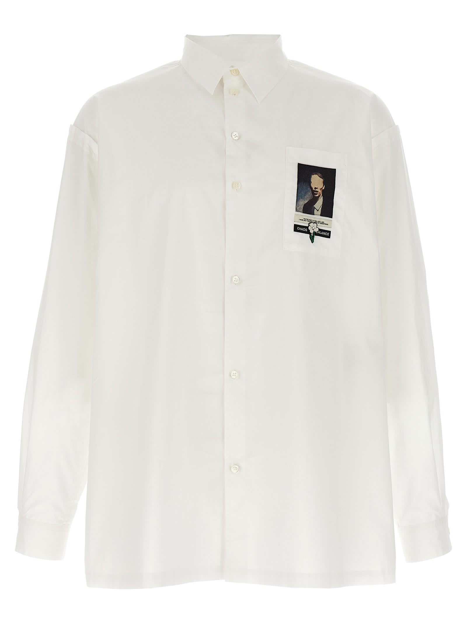Tシャツ・カットソー UNDERCOVER SS25 'UC1E4411' shirt (UC1E4411 WHITE) Undercover Jun Takahashi 'uc1e4411' Shirt | italist, ALWAYS